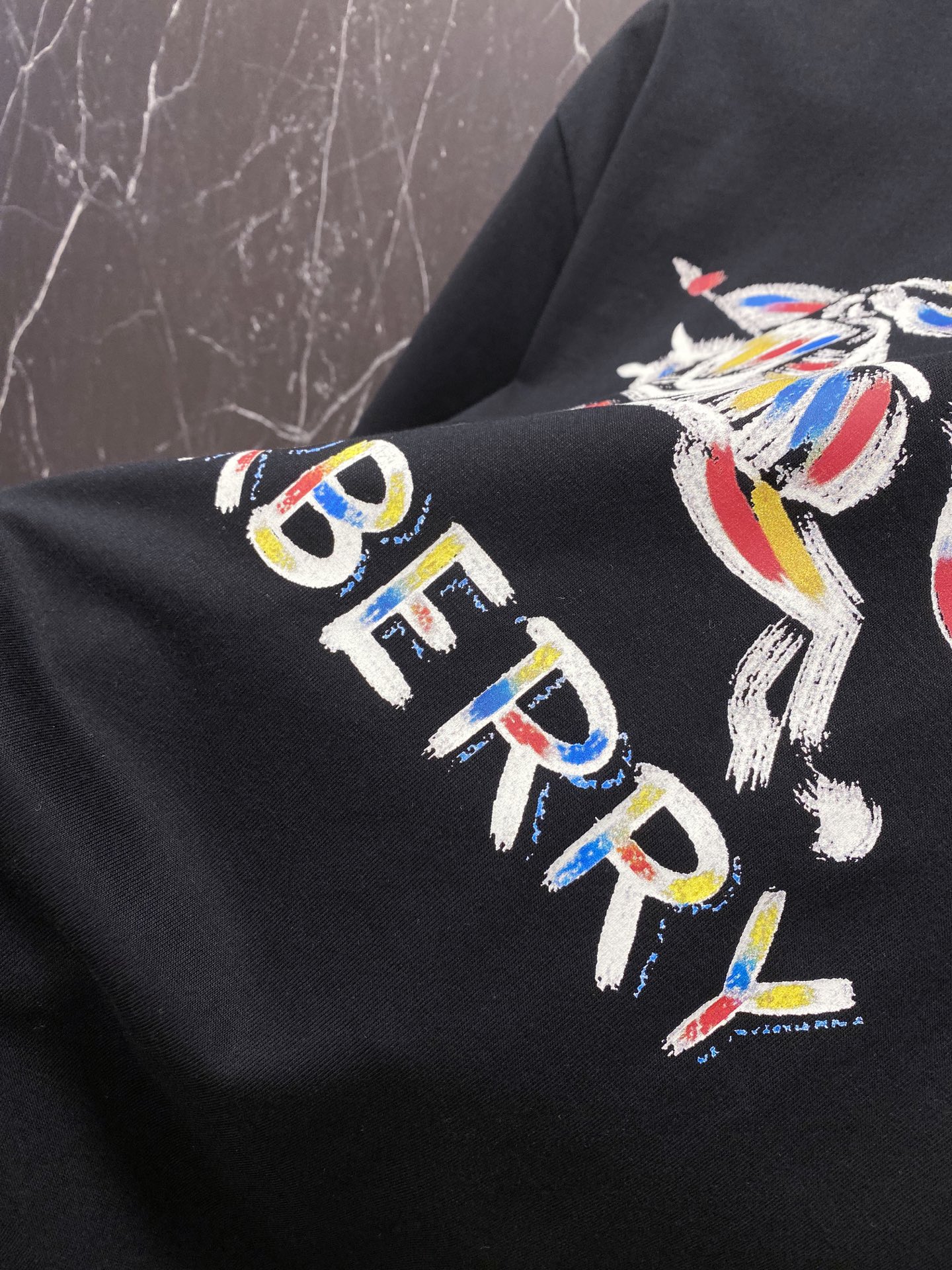 Burberry Basic Clothing Cotton Black S-l-xxl