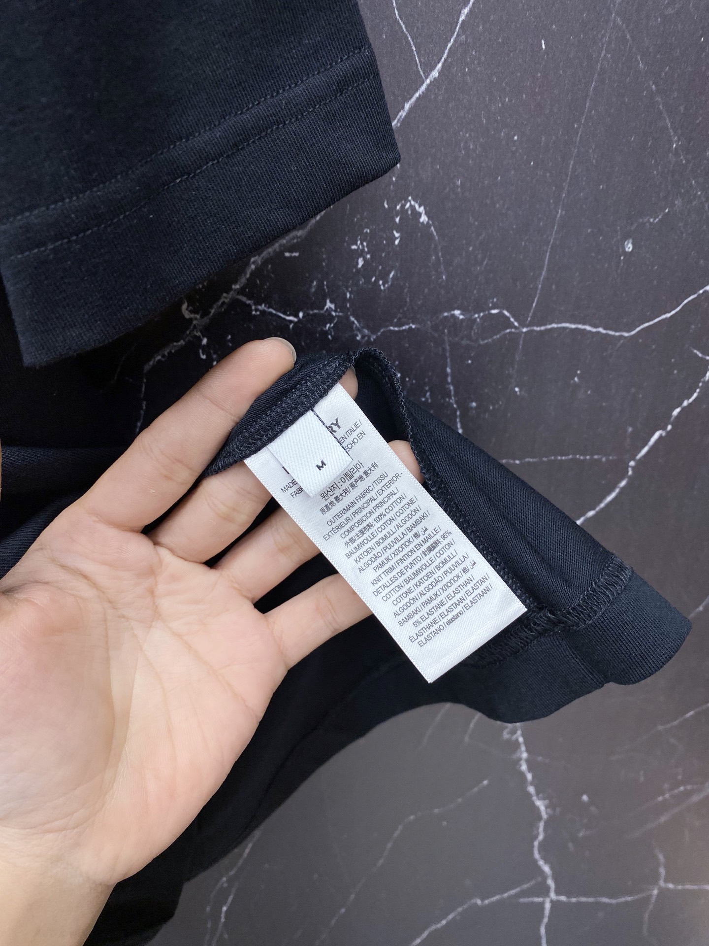 Burberry Basic Clothing Cotton Black S-l-xxl