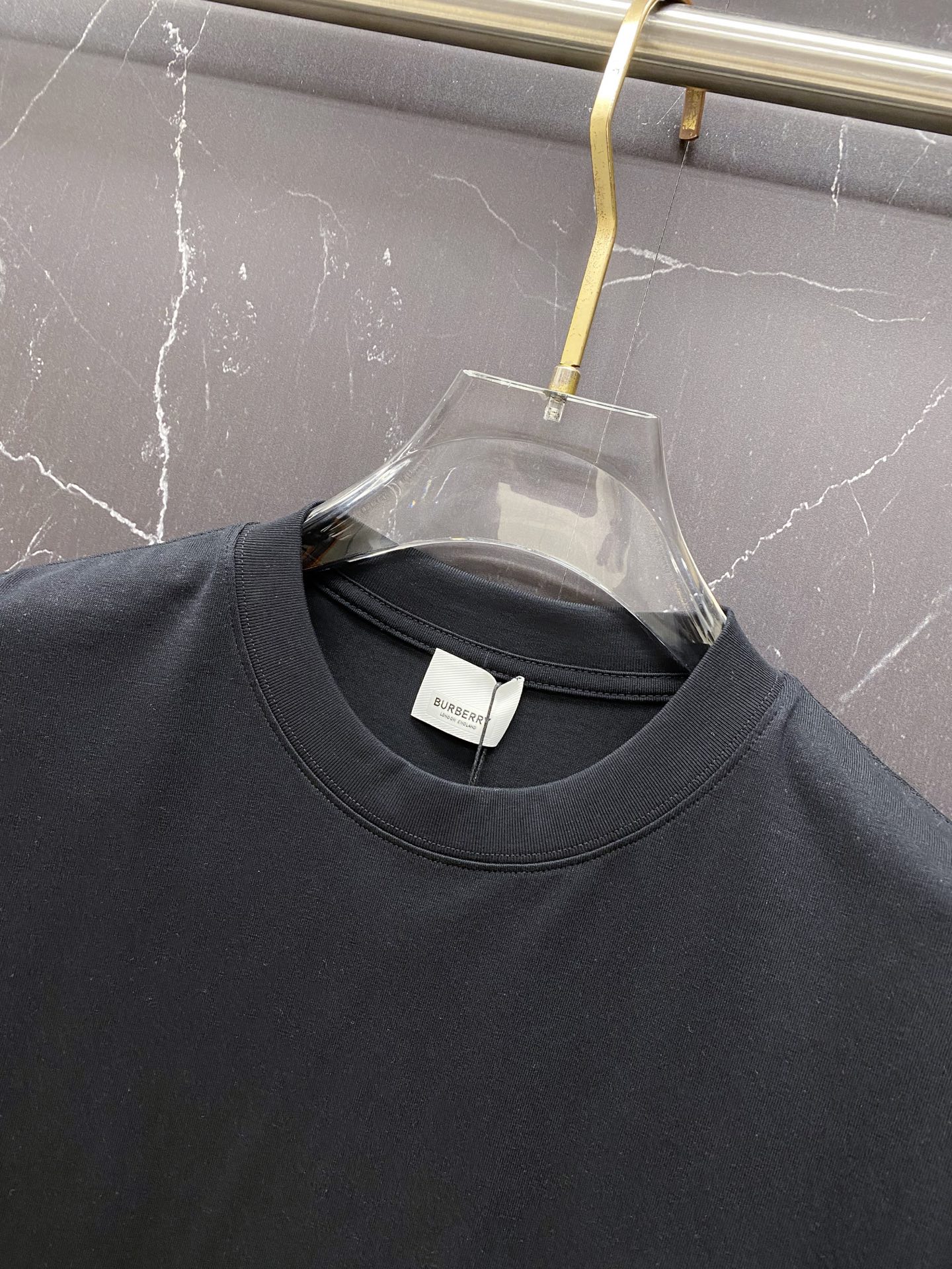 Burberry Basic Clothing Cotton Black S-l-xxl