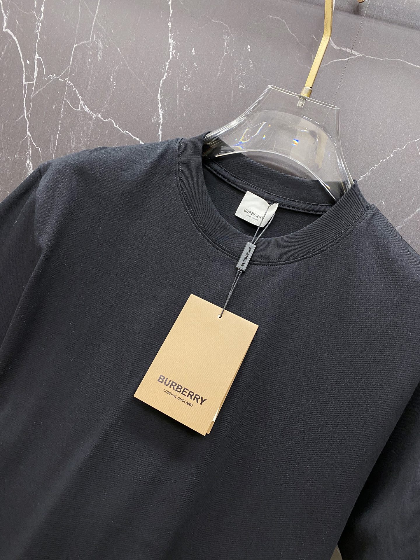 Burberry Basic Clothing Cotton Black S-l-xxl