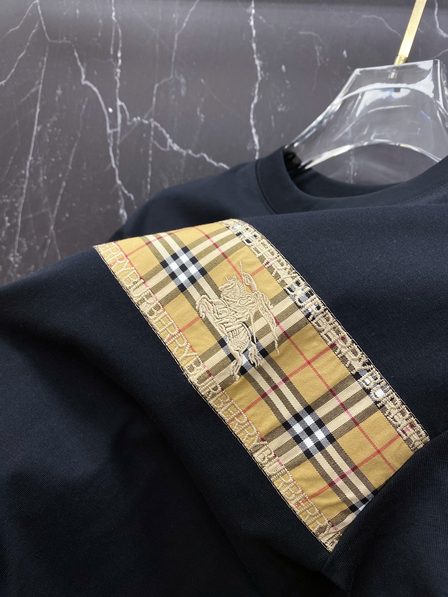 Burberry Basic Clothing Cotton Black S-l-xxl