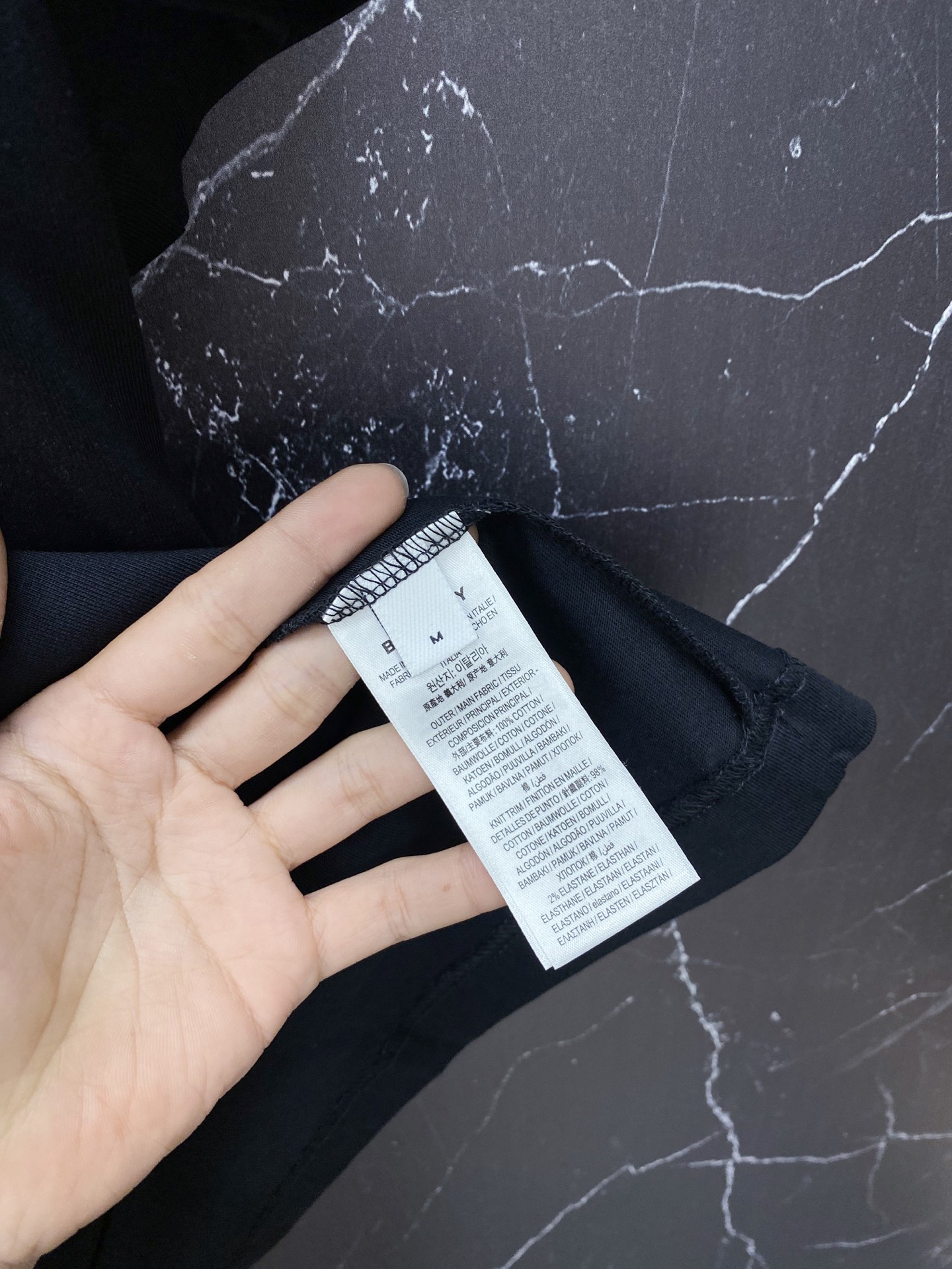 Burberry Basic Clothing Cotton Black S-l-xxl