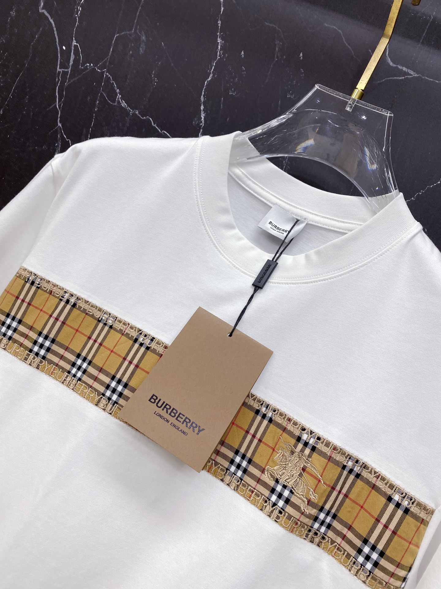 Burberry Basic Clothing Cotton Black S-l-xxl