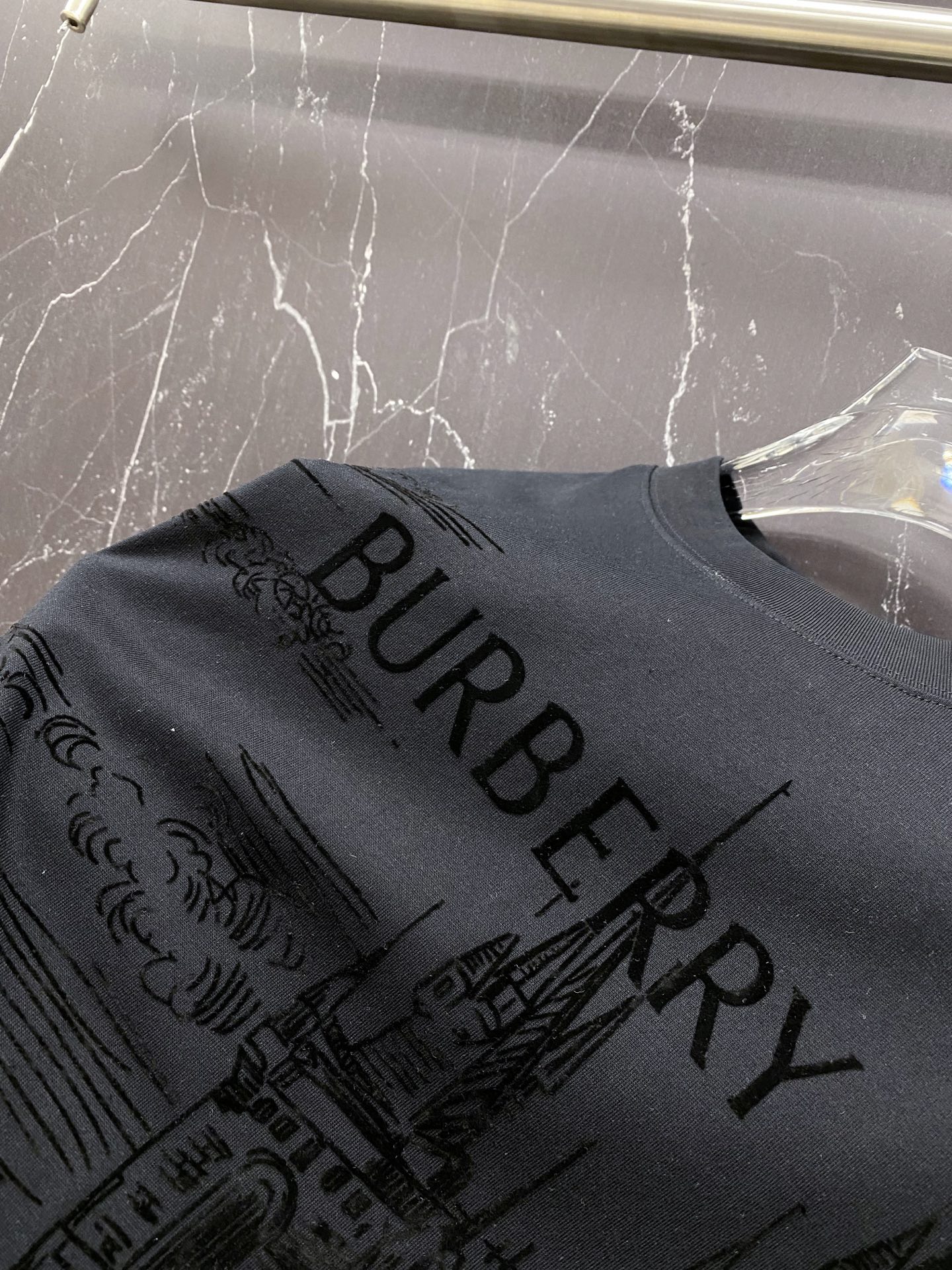 Burberry Basic Clothing Cotton Black S-l-xxl