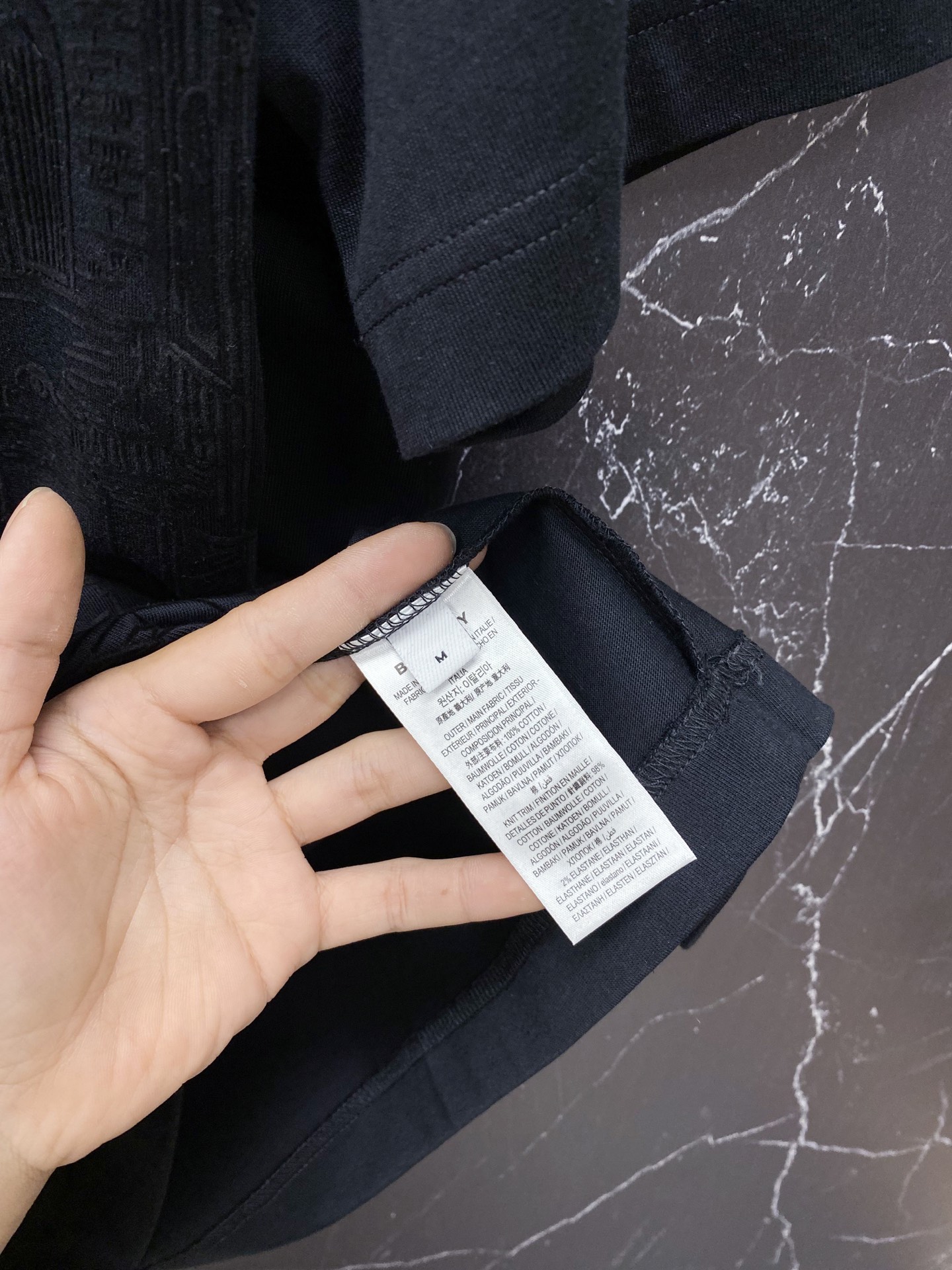 Burberry Basic Clothing Cotton Black S-l-xxl