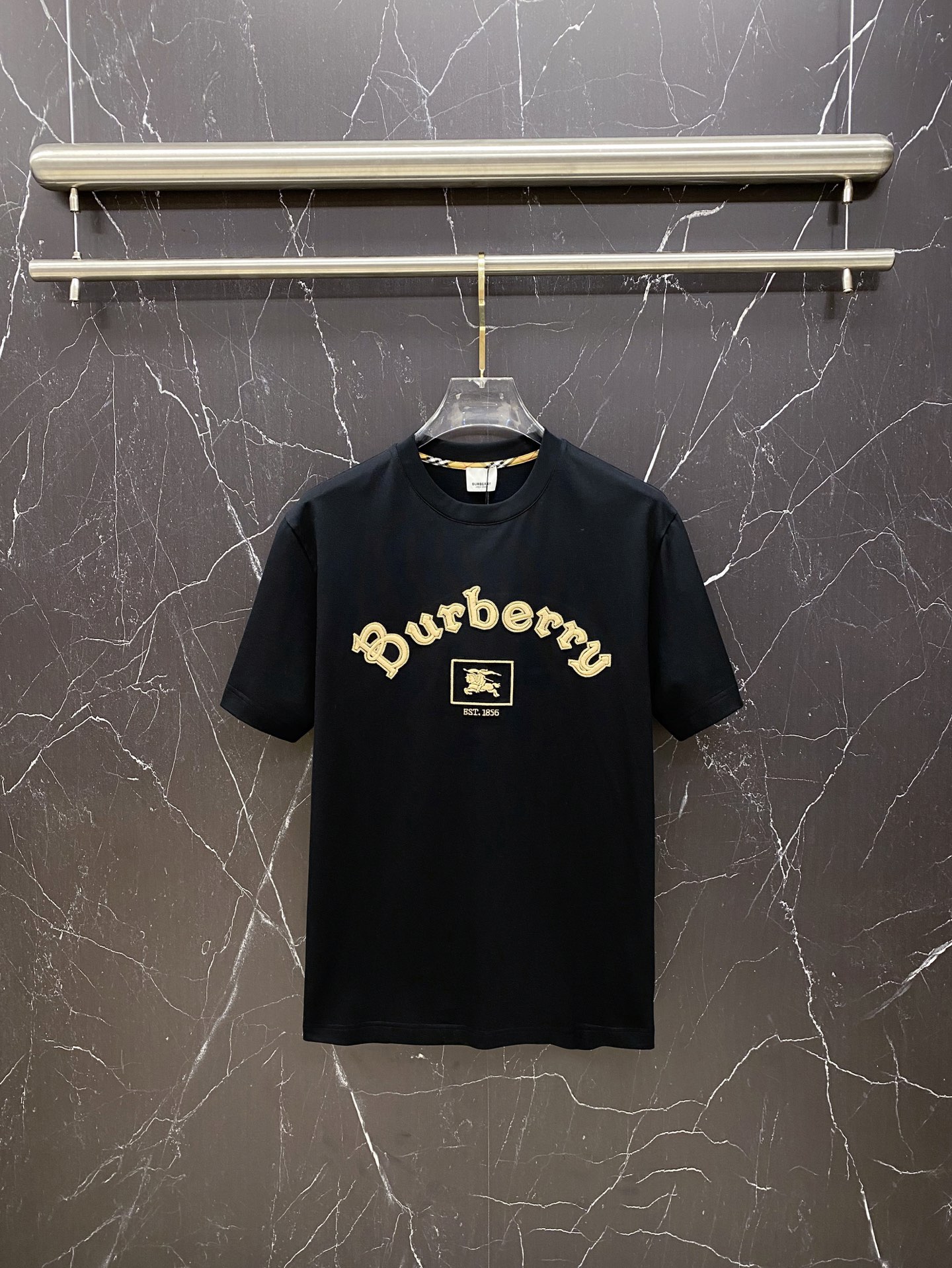 Burberry Basic Clothing Cotton Black S-l-xxl