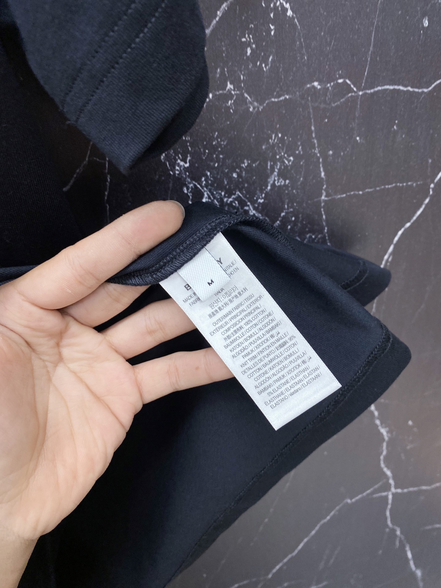 Burberry Basic Clothing Cotton Black S-l-xxl