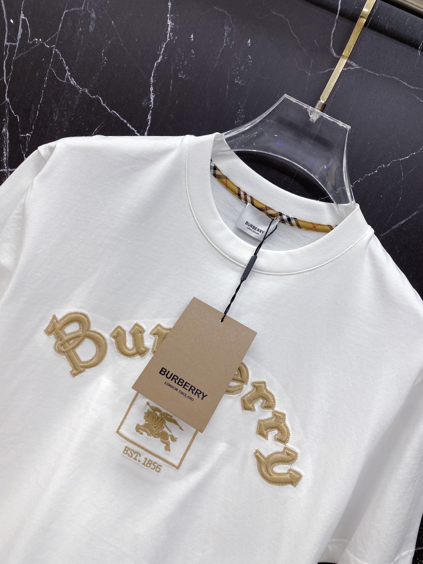 Burberry Basic Clothing Cotton Black S-l-xxl