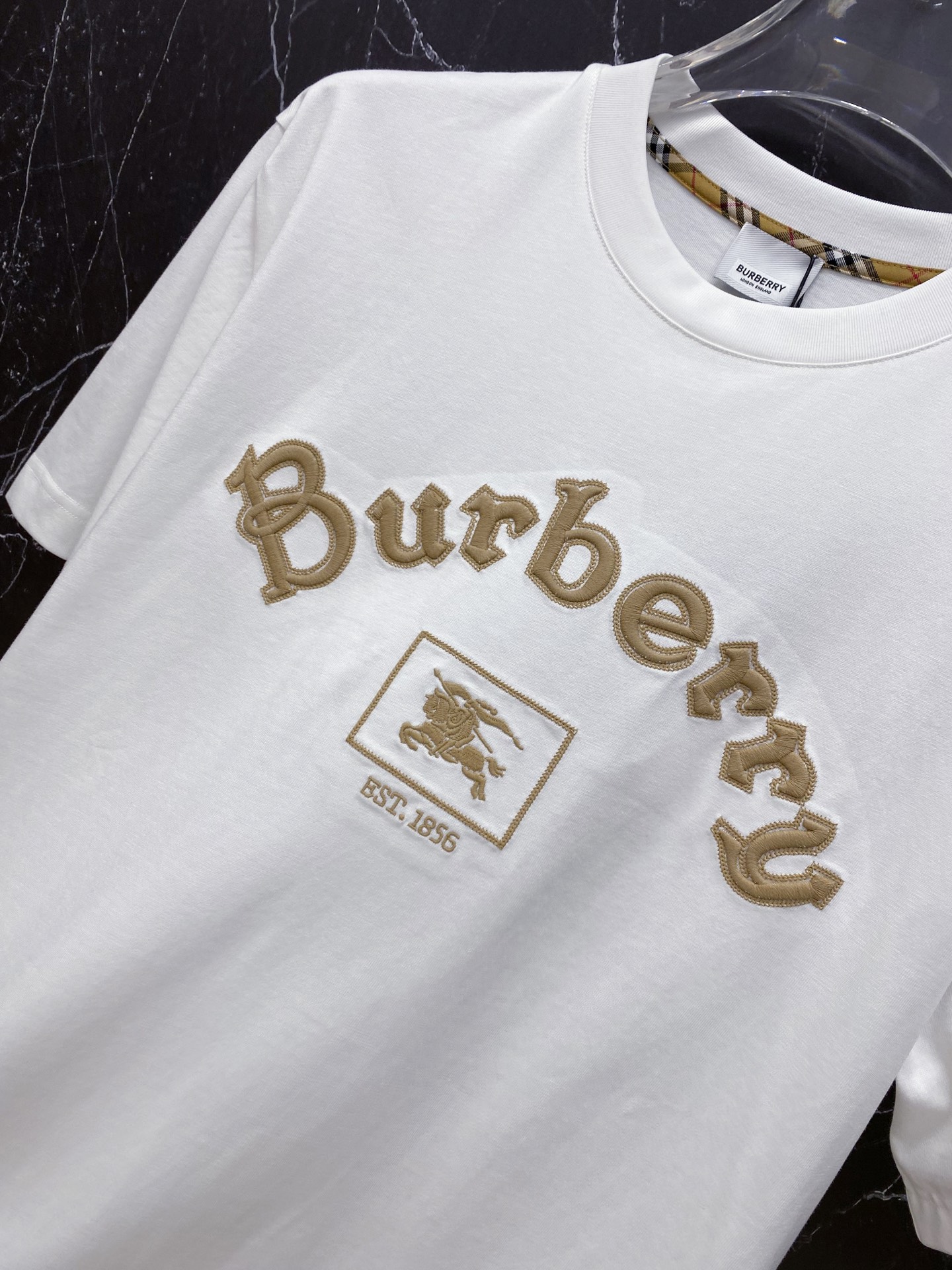 Burberry Basic Clothing Cotton Black S-l-xxl