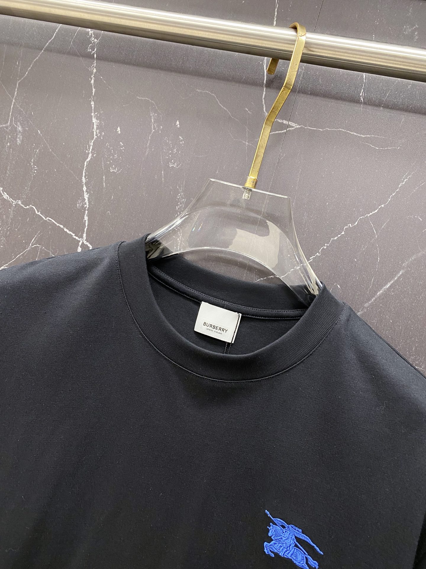 Burberry Basic Clothing Cotton Black S-l-xxl