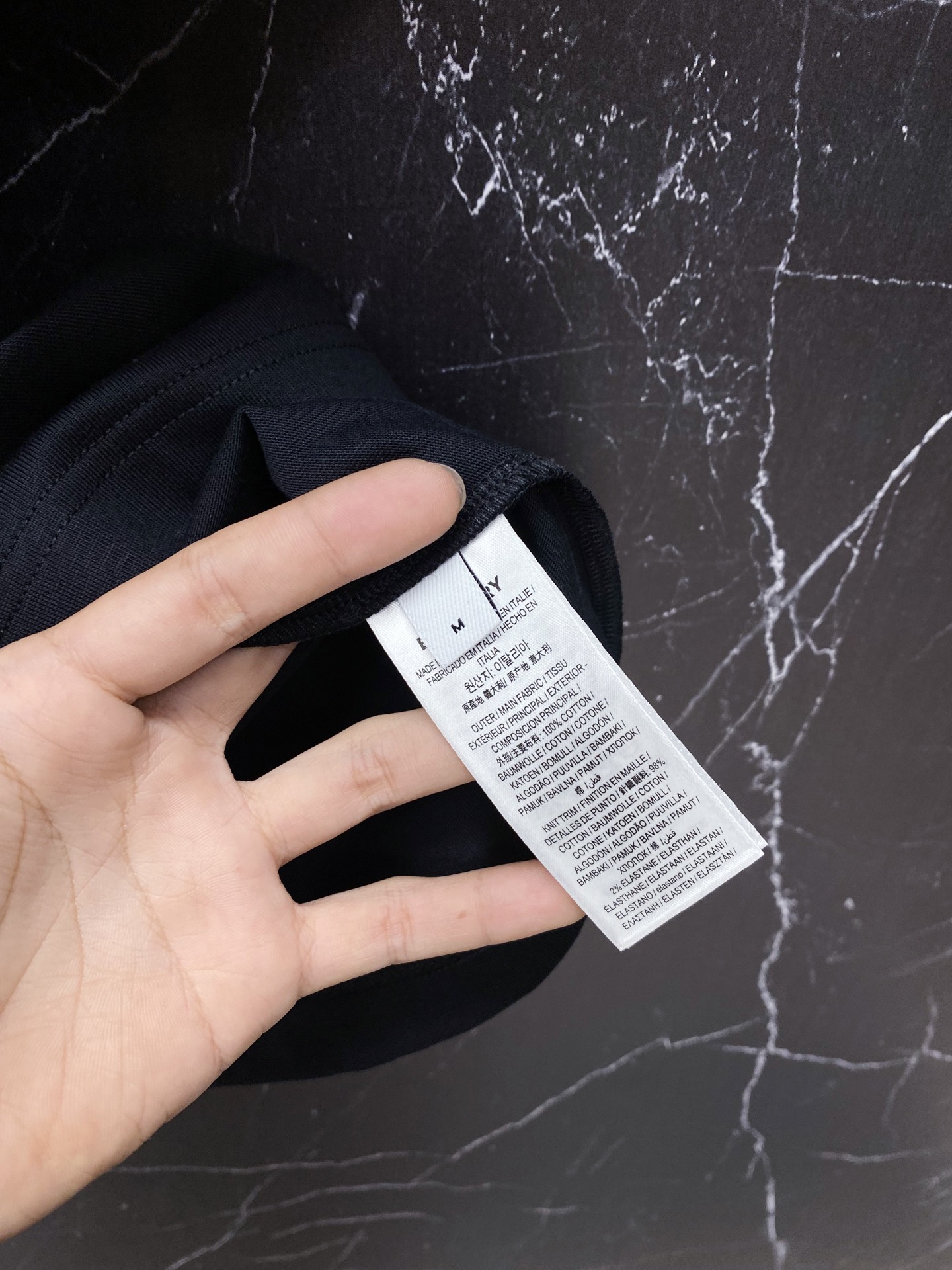 Burberry Basic Clothing Cotton Black S-l-xxl