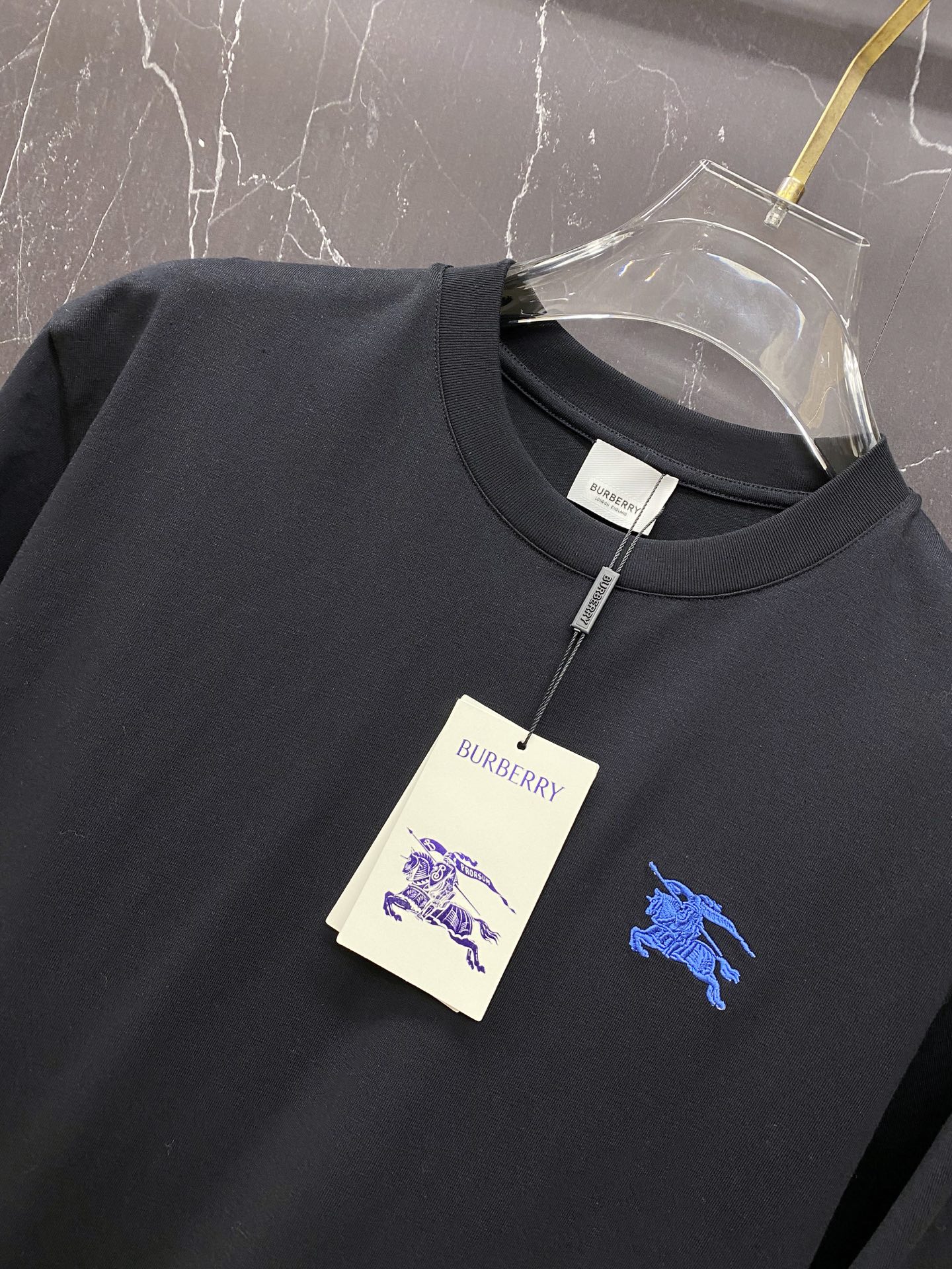 Burberry Basic Clothing Cotton Black S-l-xxl