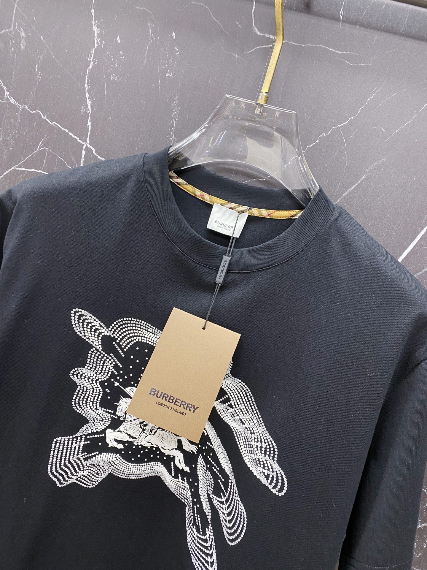 Burberry Basic Clothing Cotton Black S-l-xxl