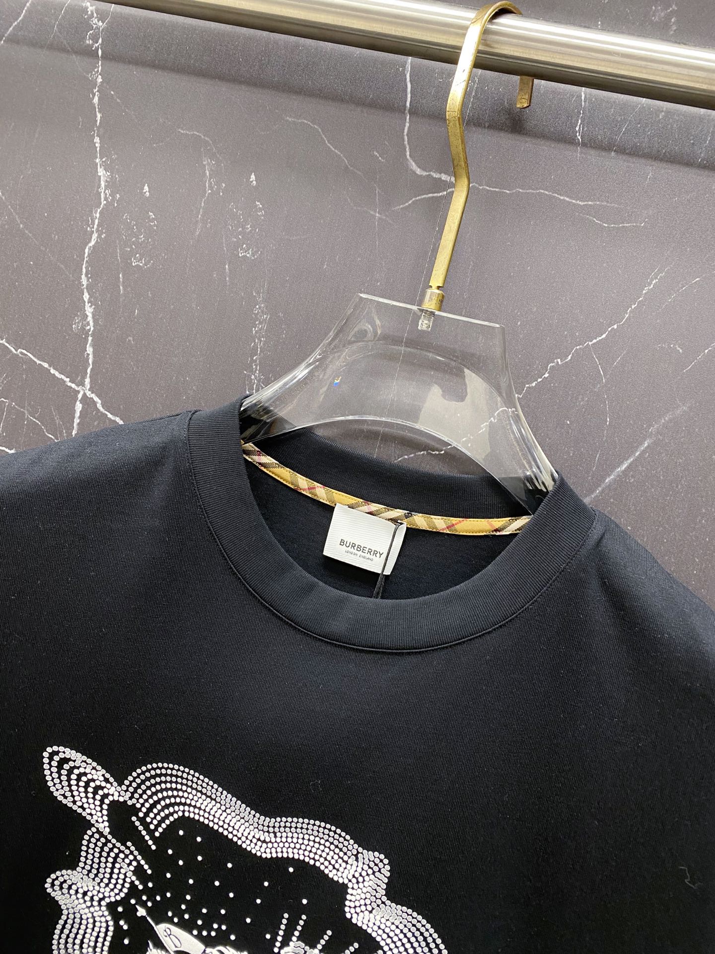 Burberry Basic Clothing Cotton Black S-l-xxl