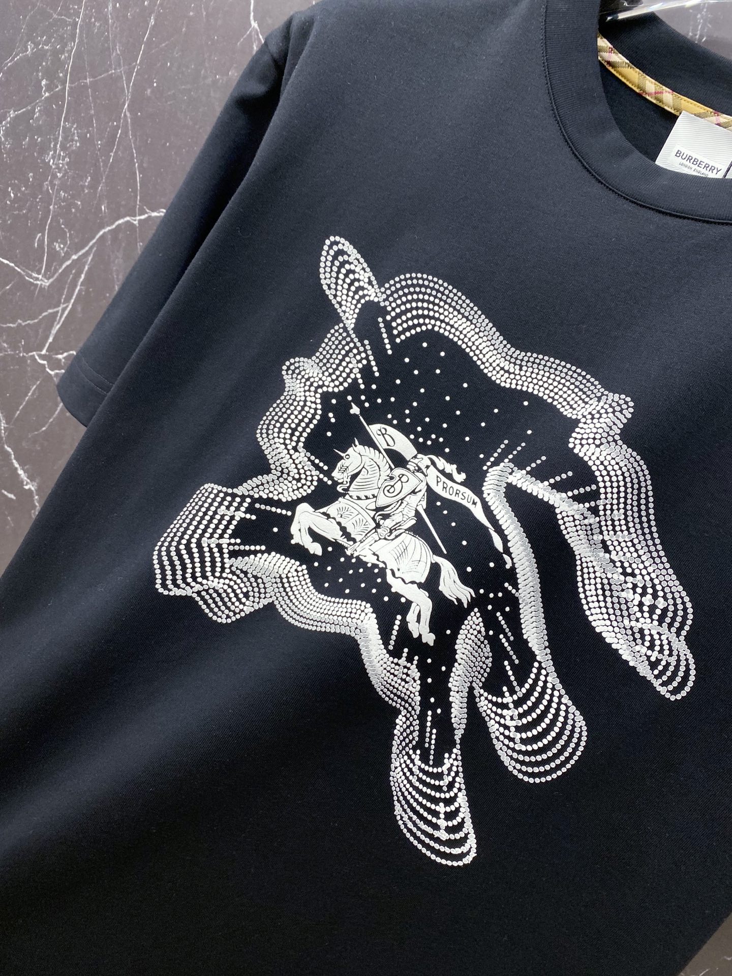 Burberry Basic Clothing Cotton Black S-l-xxl