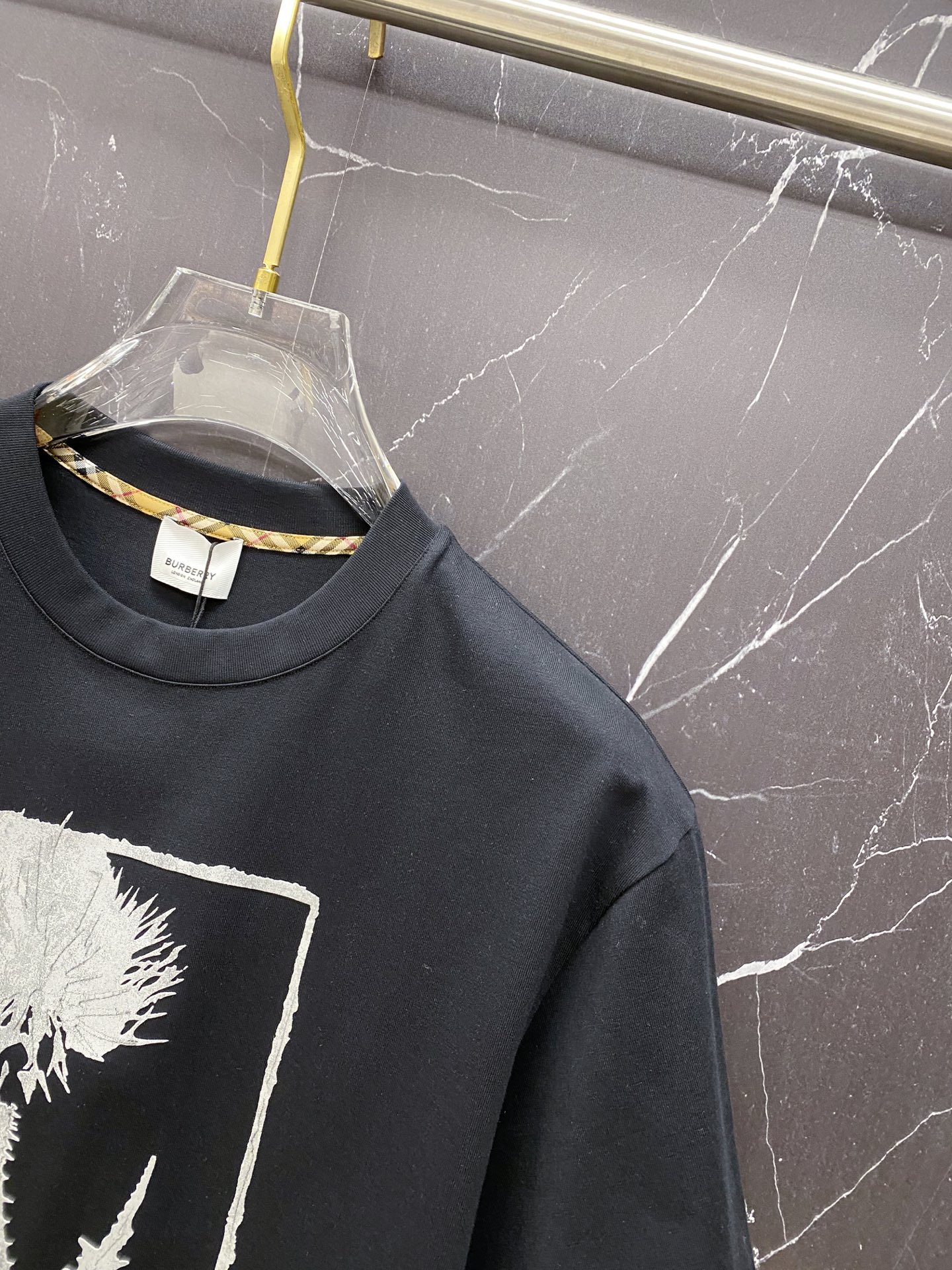 Burberry Basic Clothing Cotton Black S-l-xxl