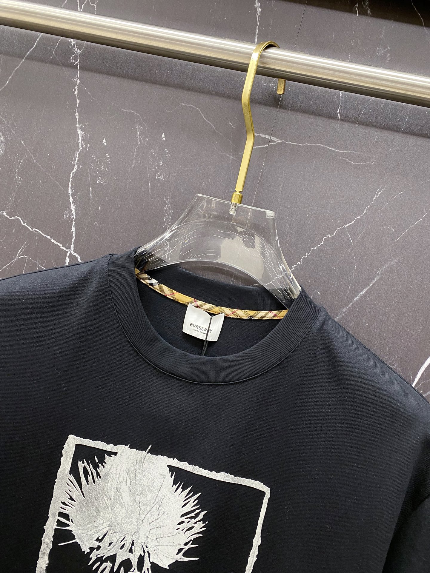 Burberry Basic Clothing Cotton Black S-l-xxl