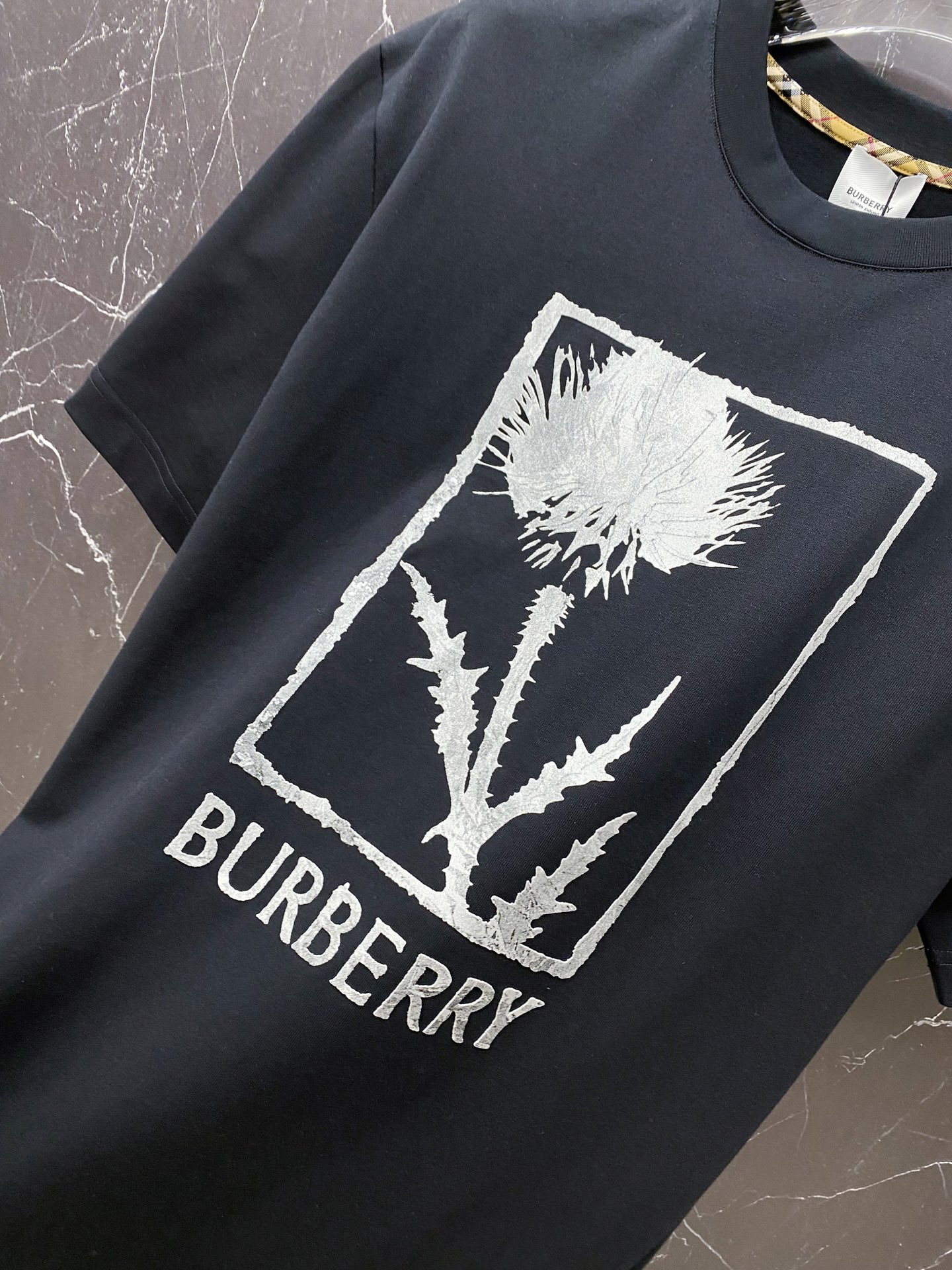 Burberry Basic Clothing Cotton Black S-l-xxl
