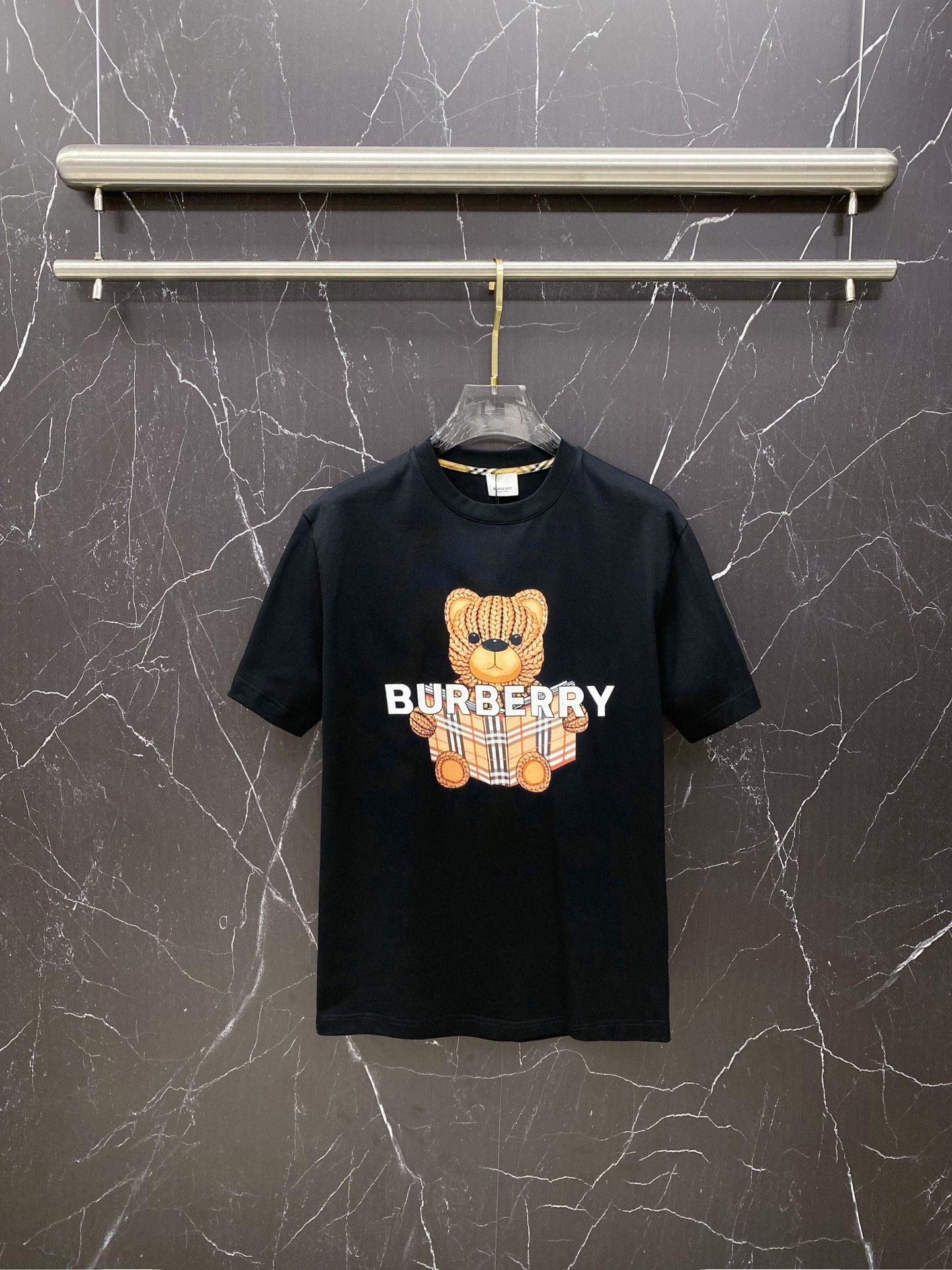 Burberry Basic Clothing Cotton Black S-l-xxl