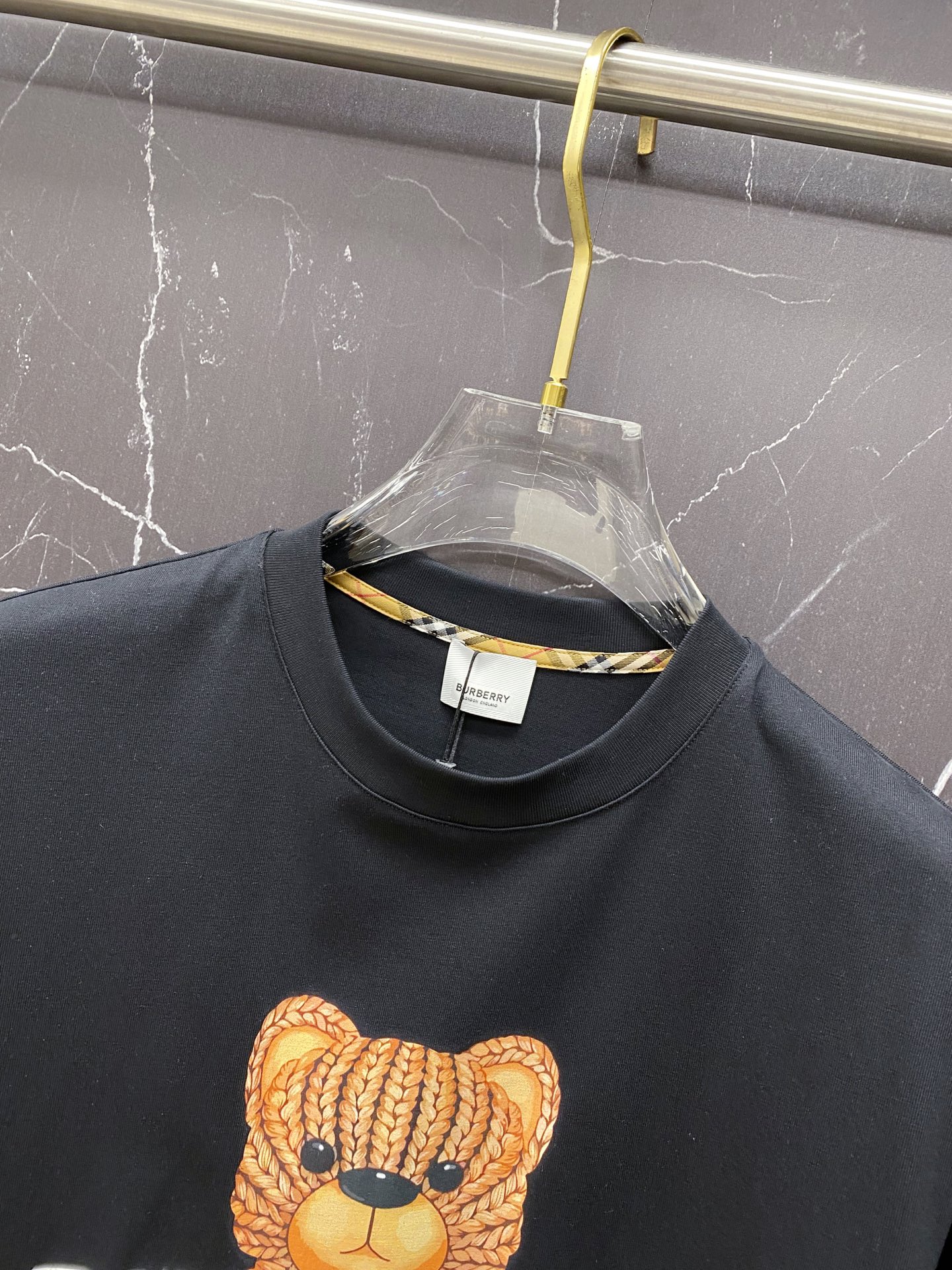 Burberry Basic Clothing Cotton Black S-l-xxl