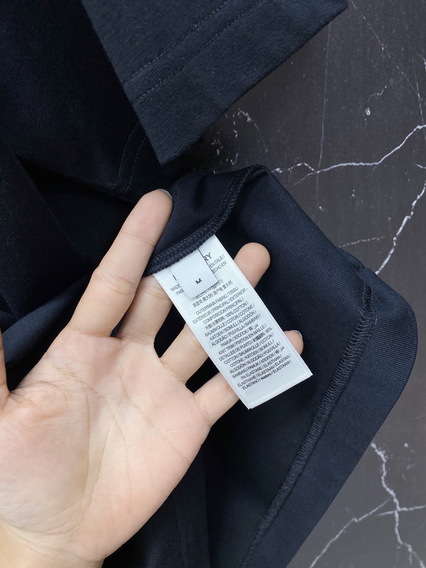 Burberry Basic Clothing Cotton Black S-l-xxl