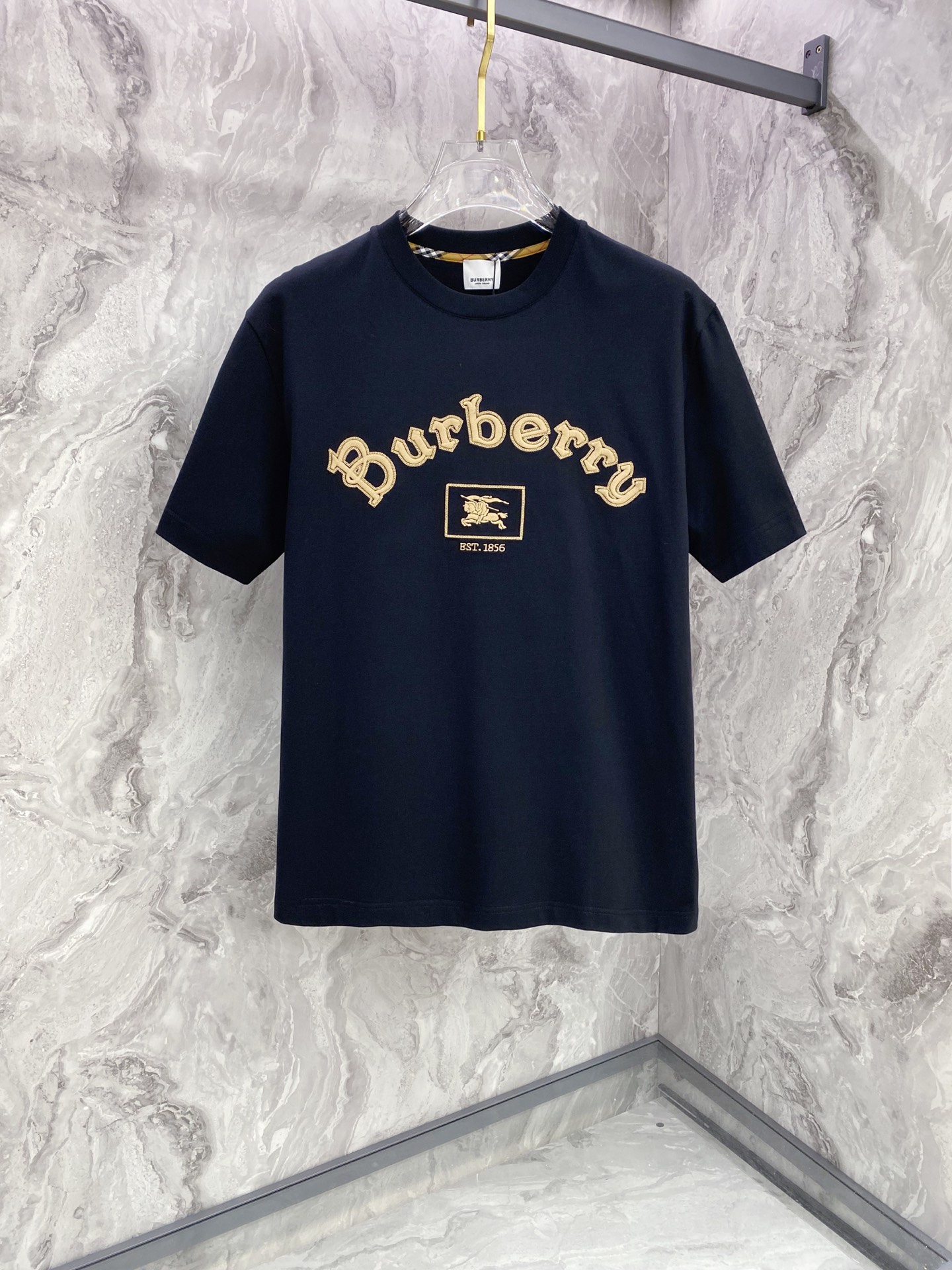 Burberry Basic Clothing Cotton Black S-l-xxl