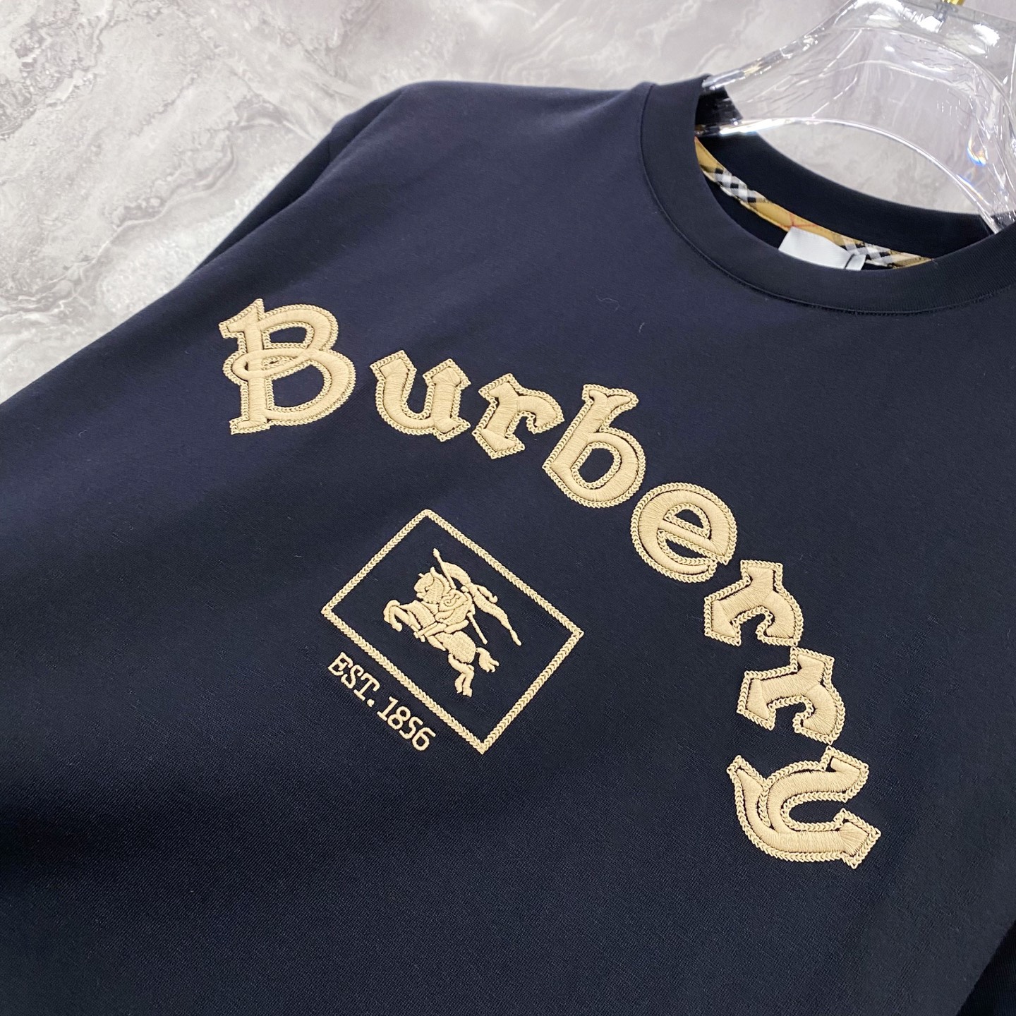 Burberry Basic Clothing Cotton Black S-l-xxl