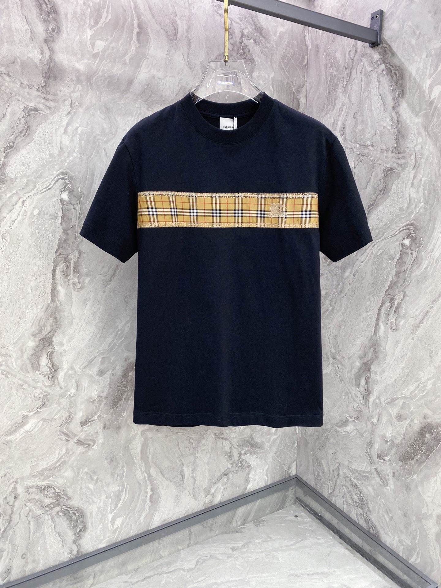 Burberry Basic Clothing Cotton Black S-l-xxl