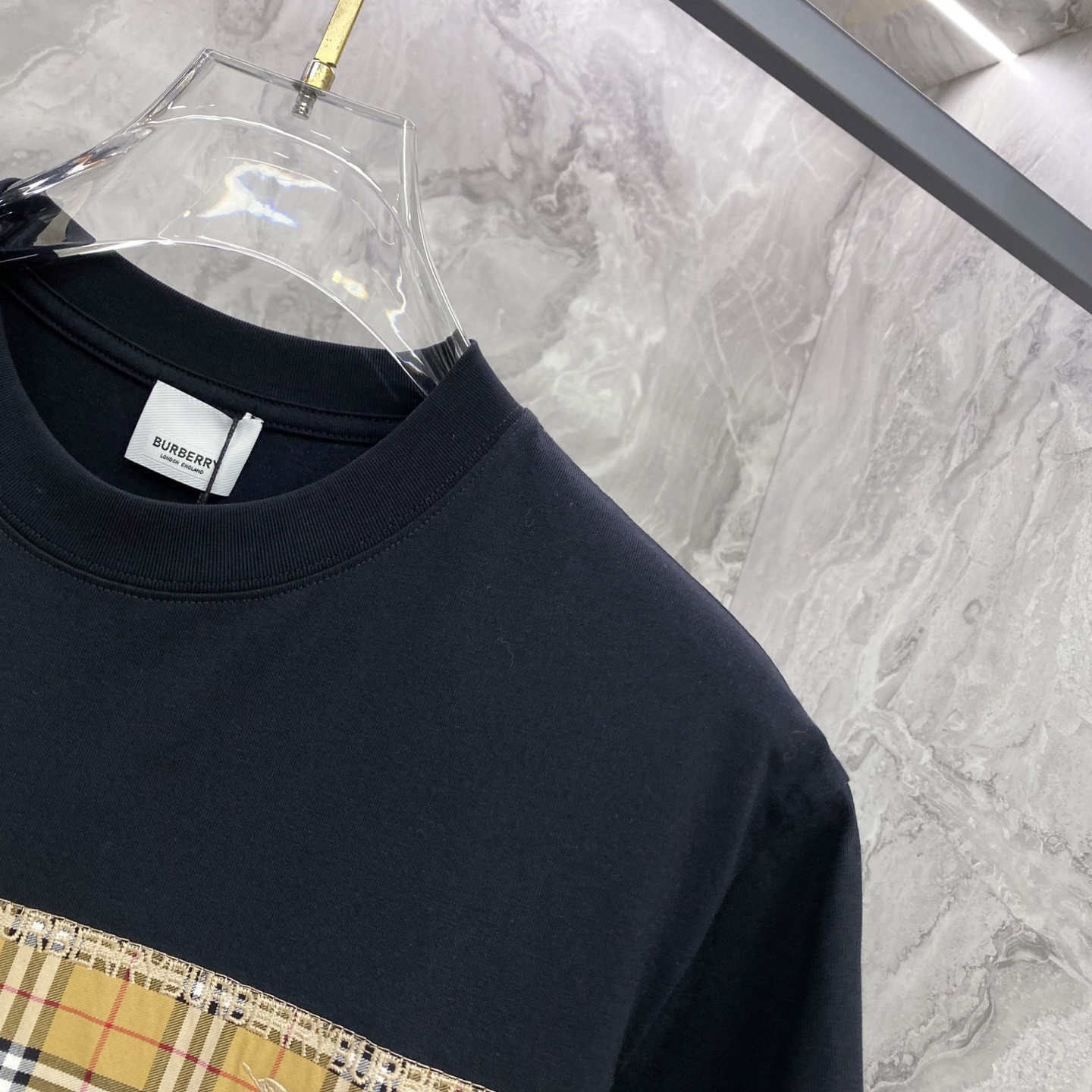 Burberry Basic Clothing Cotton Black S-l-xxl