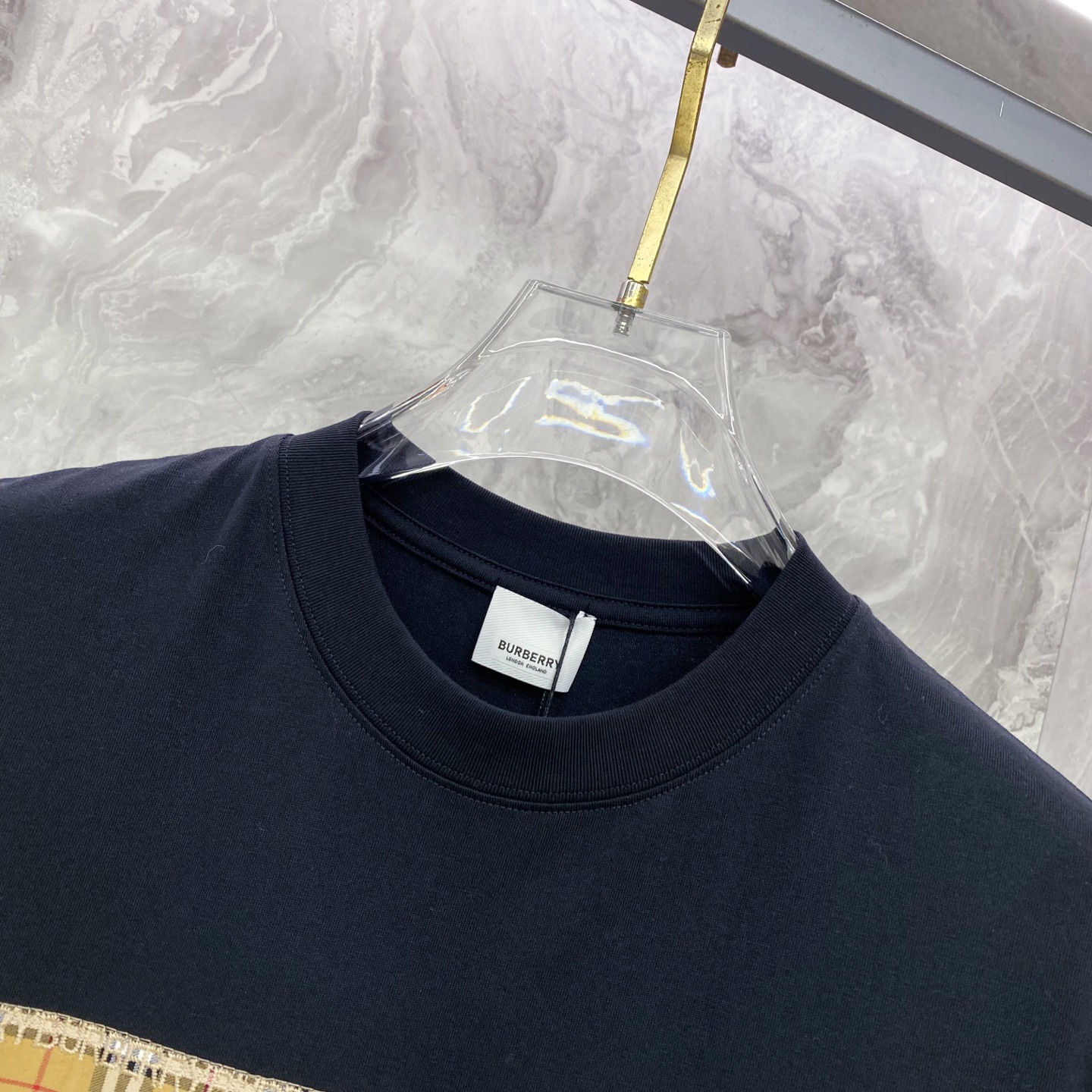 Burberry Basic Clothing Cotton Black S-l-xxl