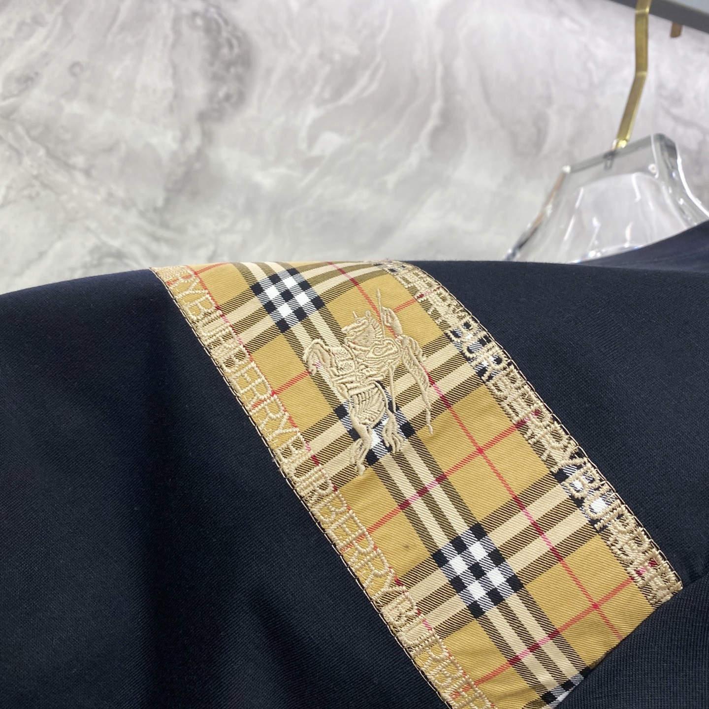 Burberry Basic Clothing Cotton Black S-l-xxl