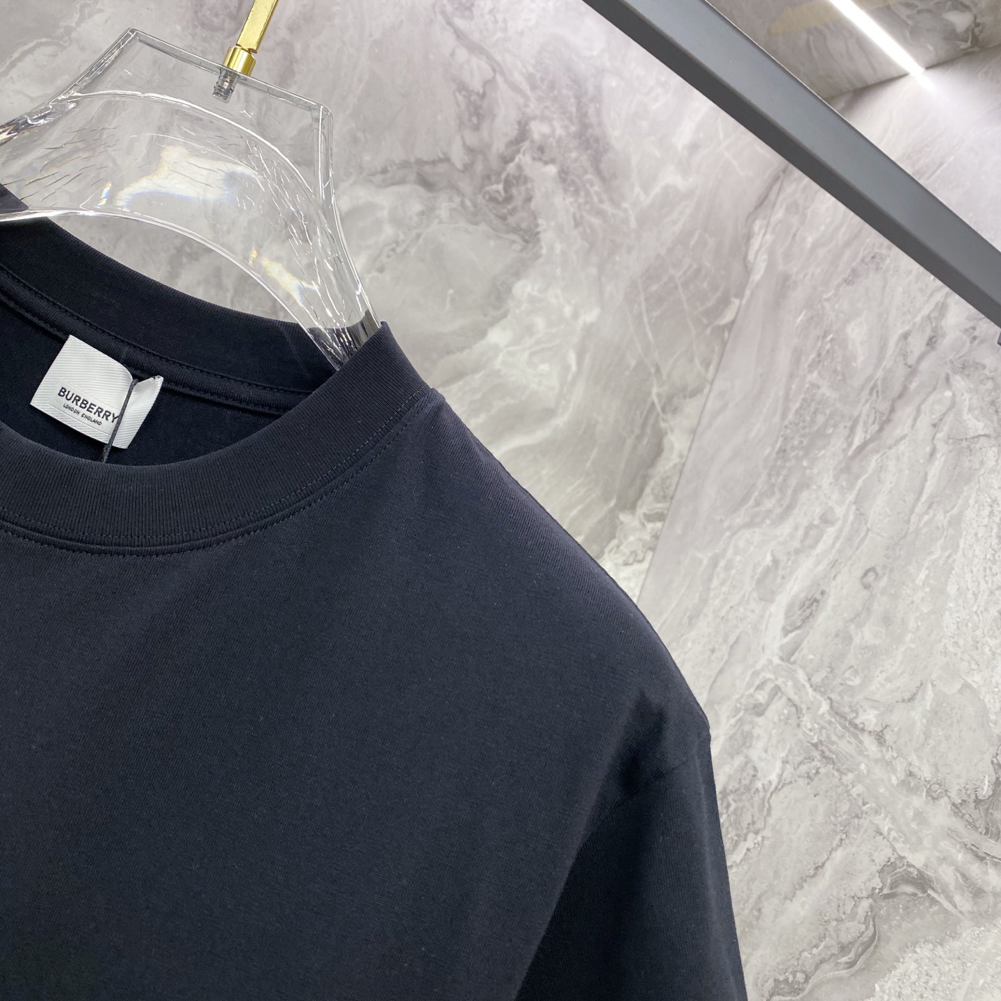 Burberry Basic Clothing Cotton Black S-l-xxl