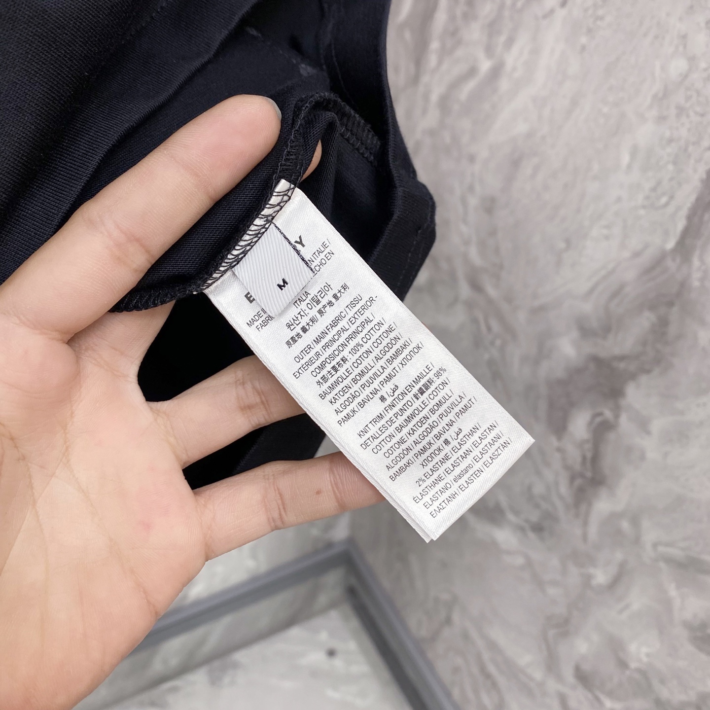 Burberry Basic Clothing Cotton Black S-l-xxl