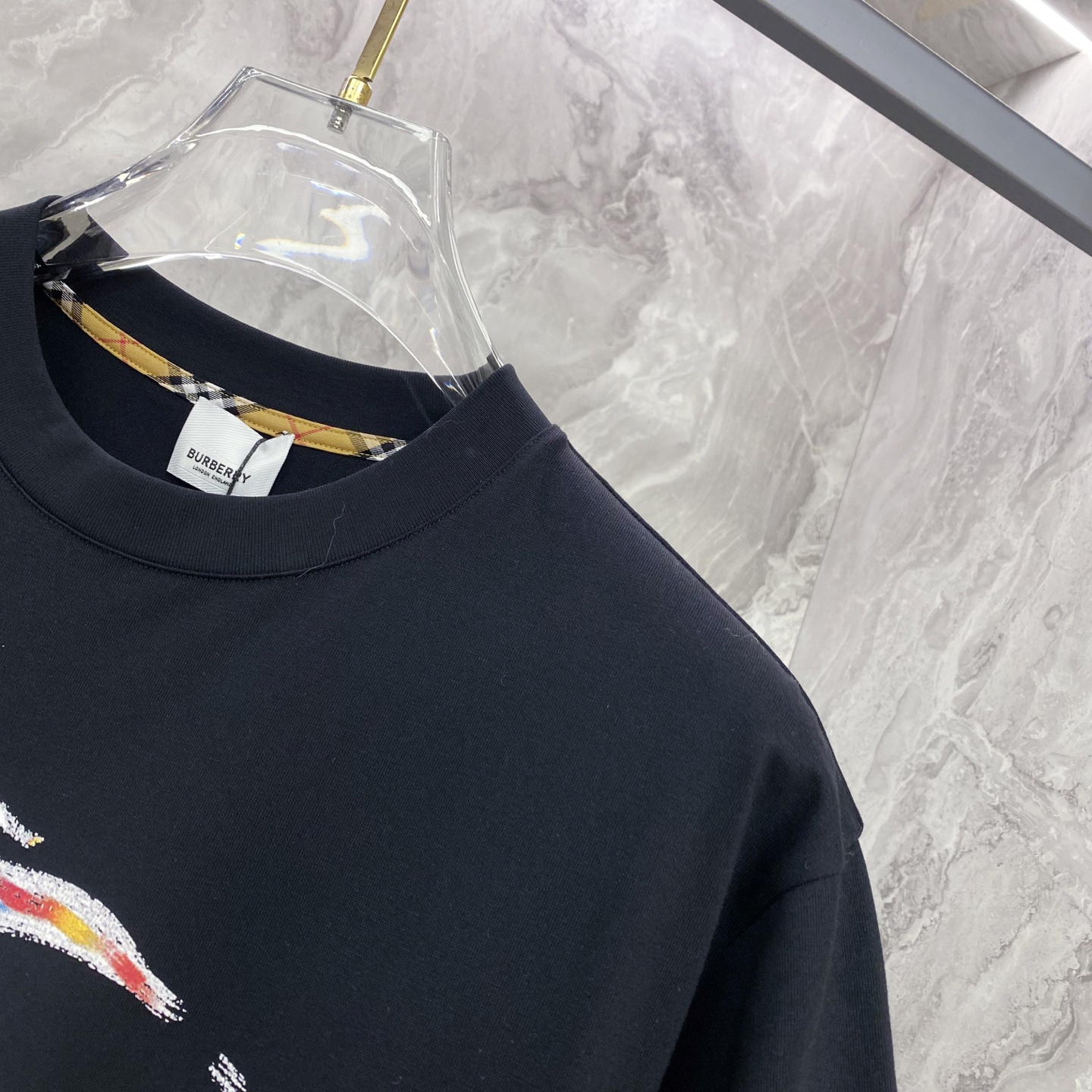 Burberry Basic Clothing Cotton Black S-l-xxl