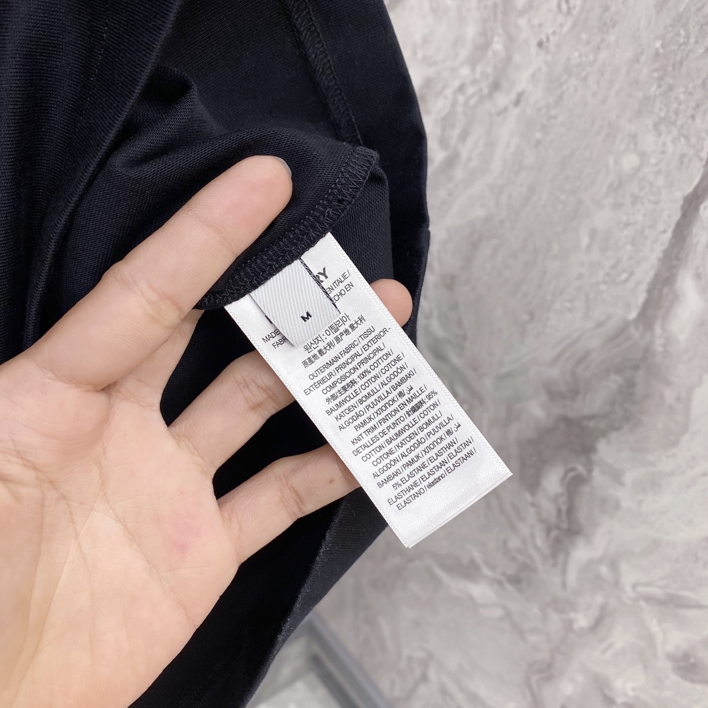 Burberry Basic Clothing Cotton Black S-l-xxl