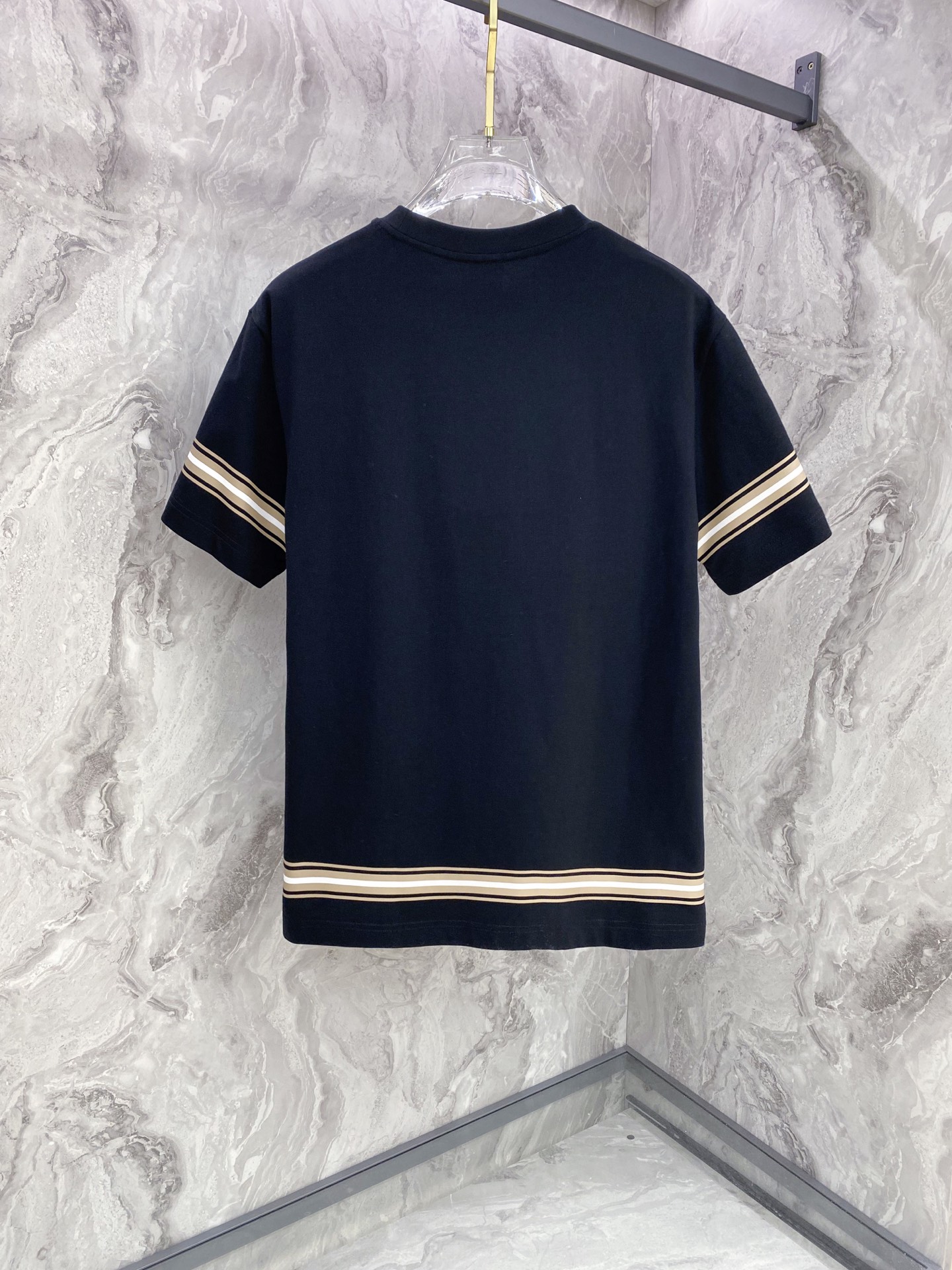 Burberry Basic Clothing Cotton Black S-l-xxl