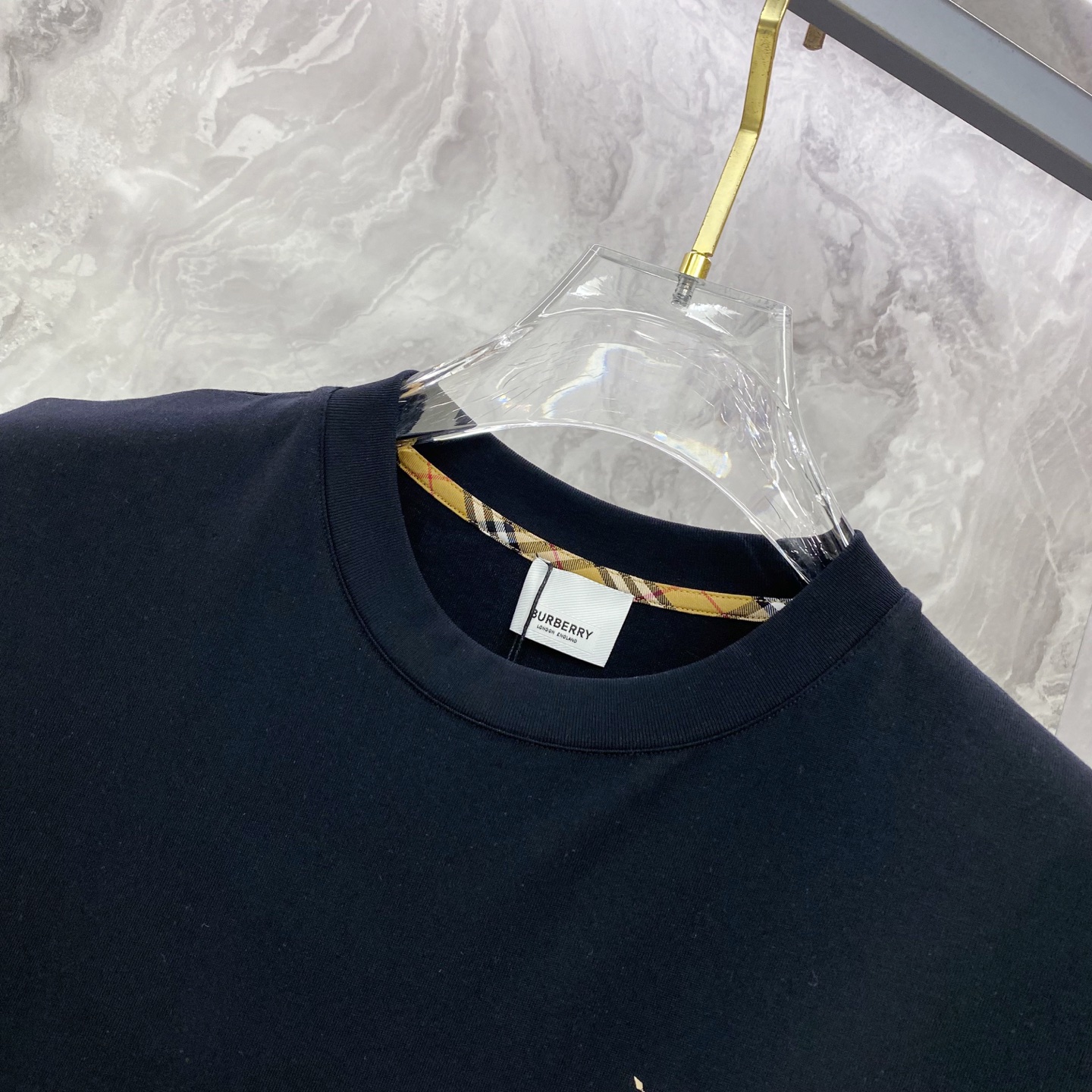 Burberry Basic Clothing Cotton Black S-l-xxl