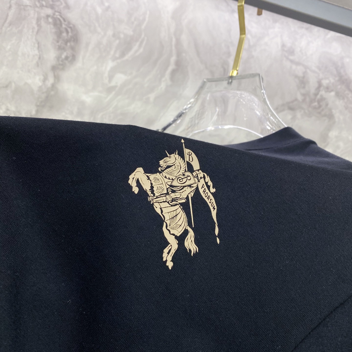 Burberry Basic Clothing Cotton Black S-l-xxl