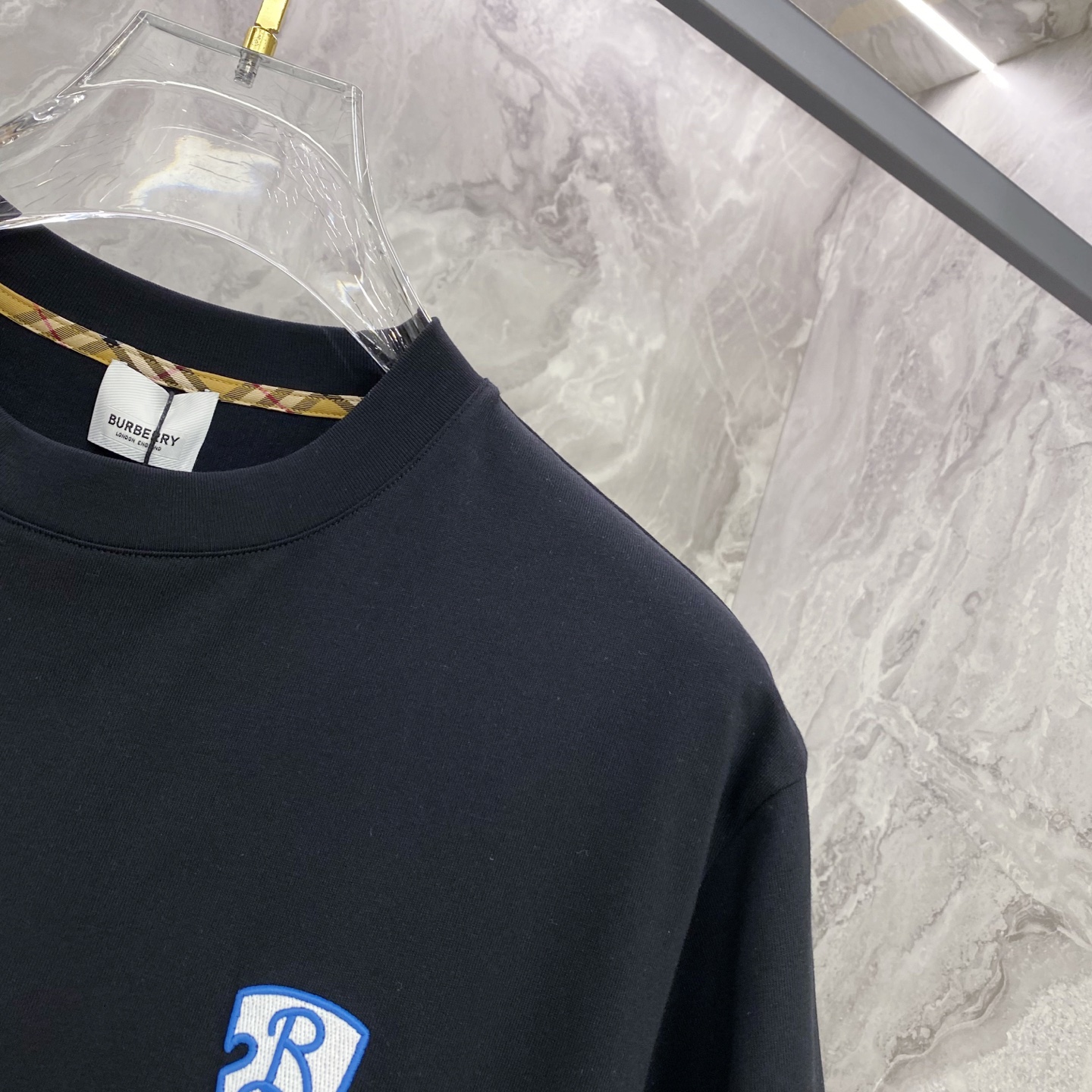 Burberry Basic Clothing Cotton Black S-l-xxl