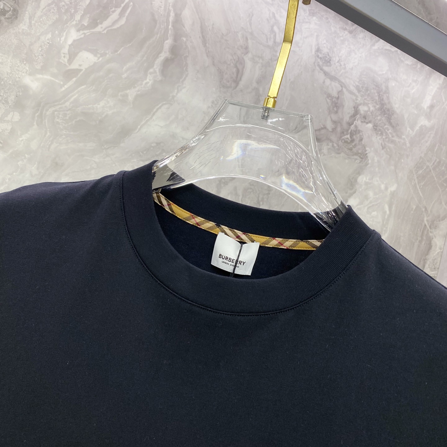 Burberry Basic Clothing Cotton Black S-l-xxl