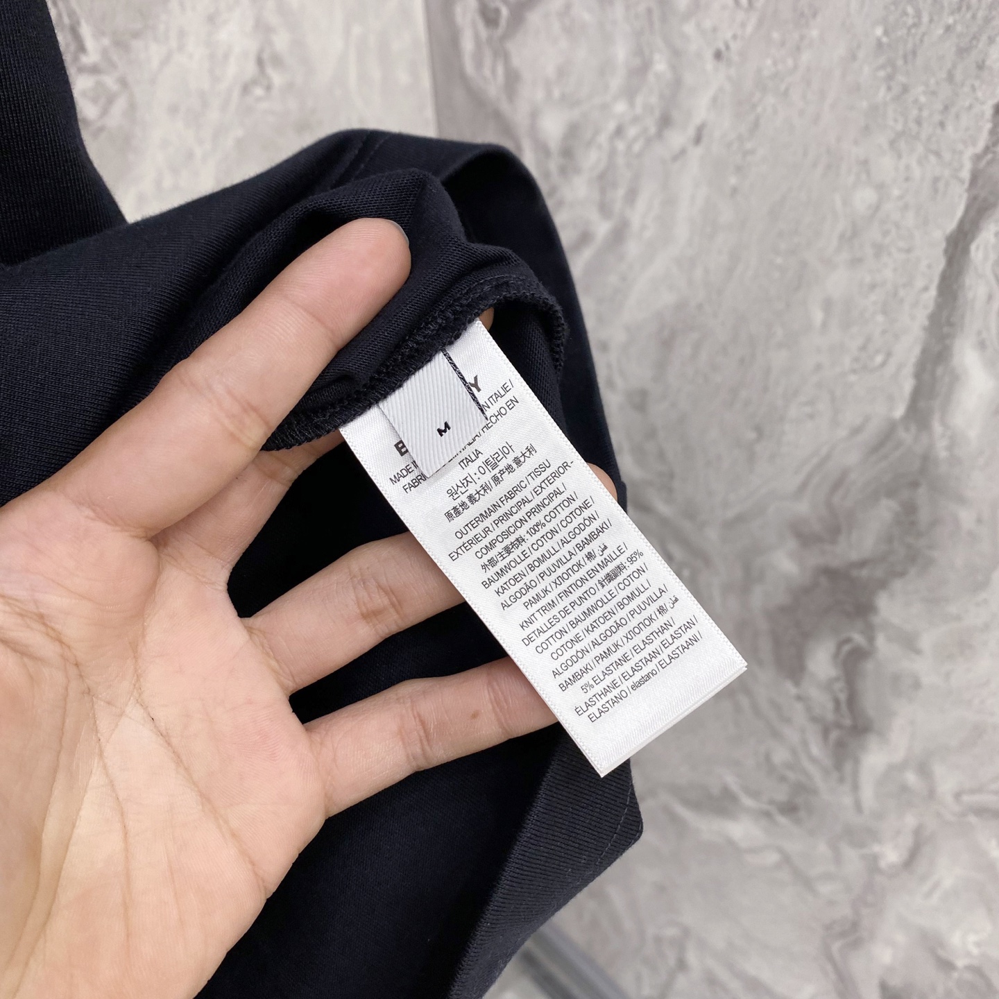 Burberry Basic Clothing Cotton Black S-l-xxl