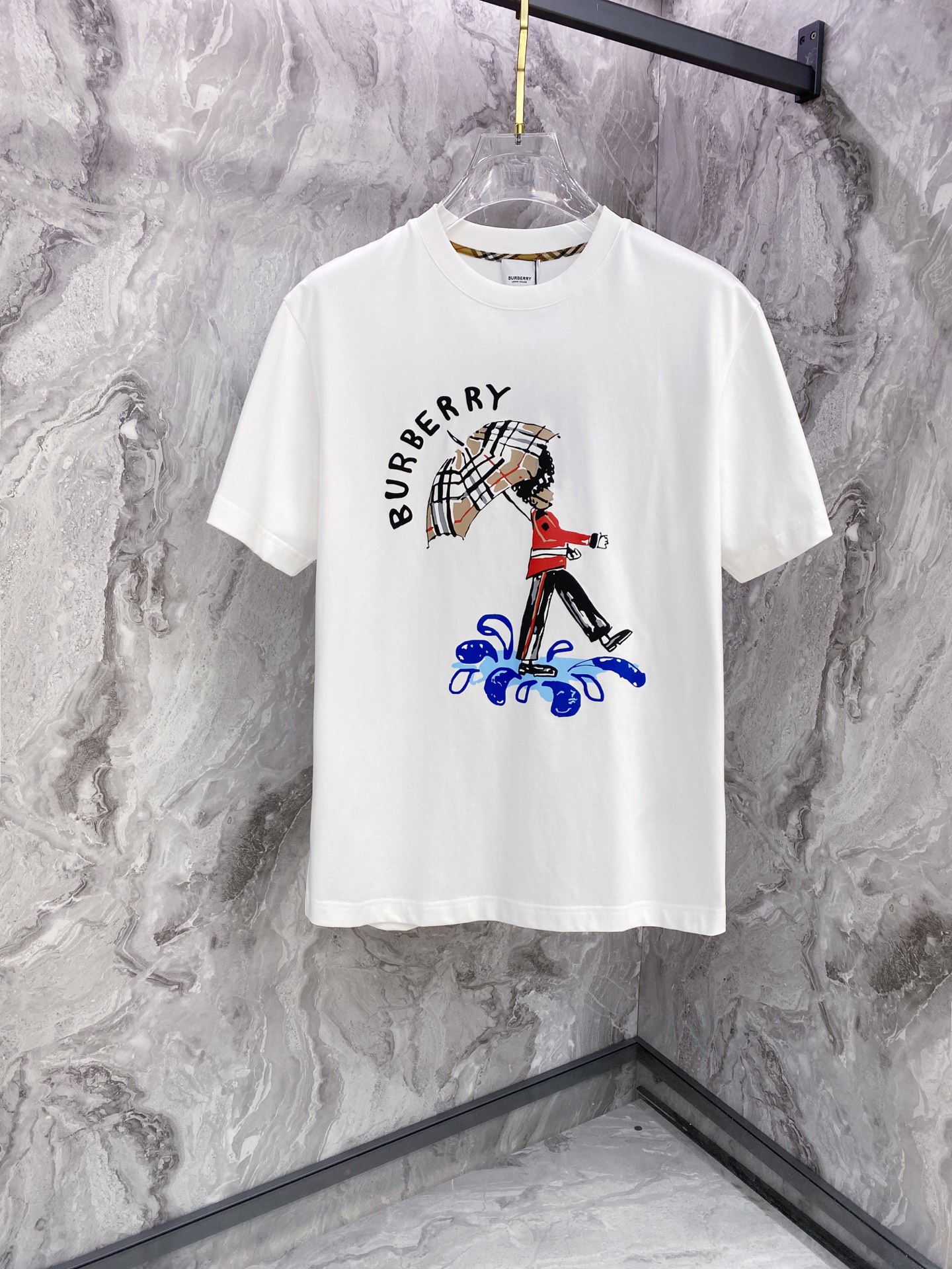 Burberry Basic Clothing Cotton Black S-l-xxl