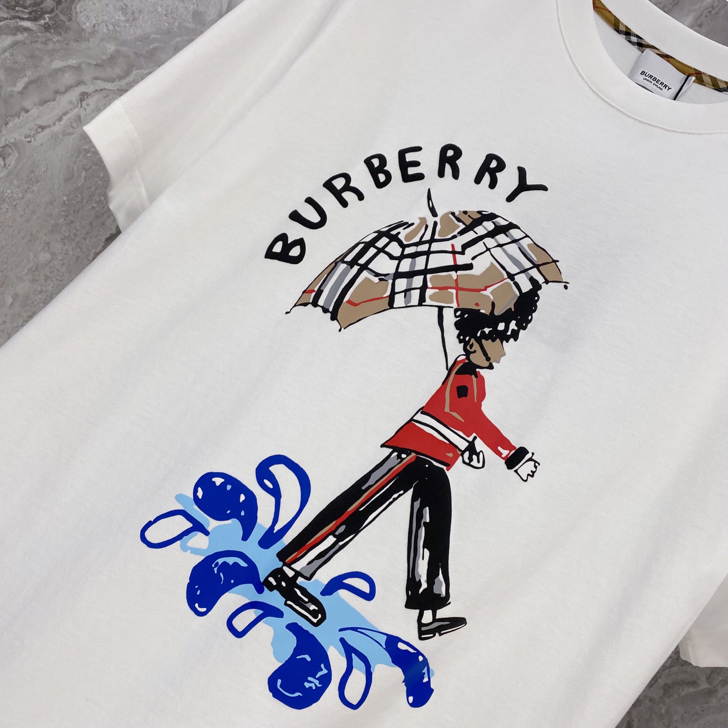 Burberry Basic Clothing Cotton Black S-l-xxl