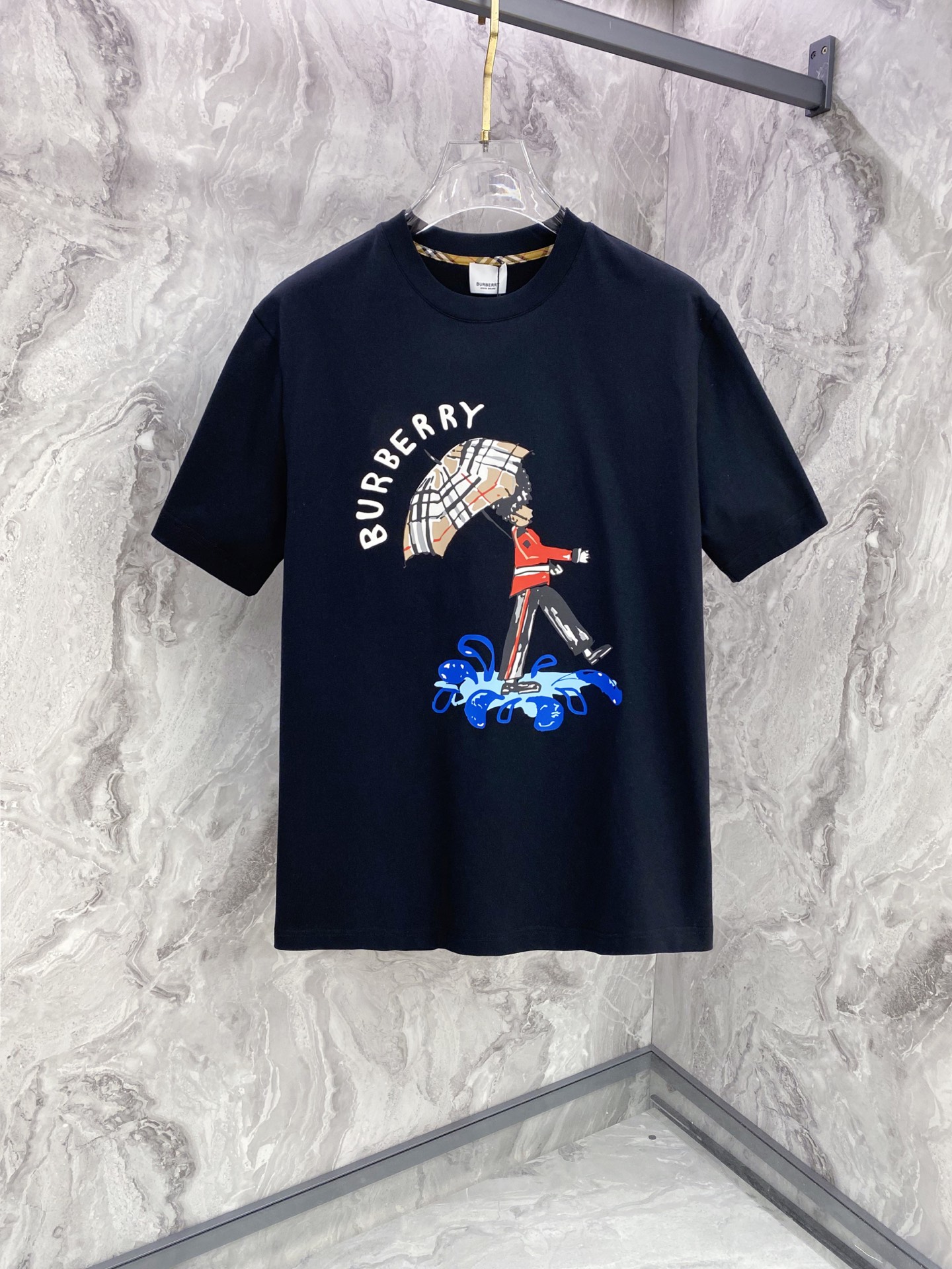 Burberry Basic Clothing Cotton Black S-l-xxl