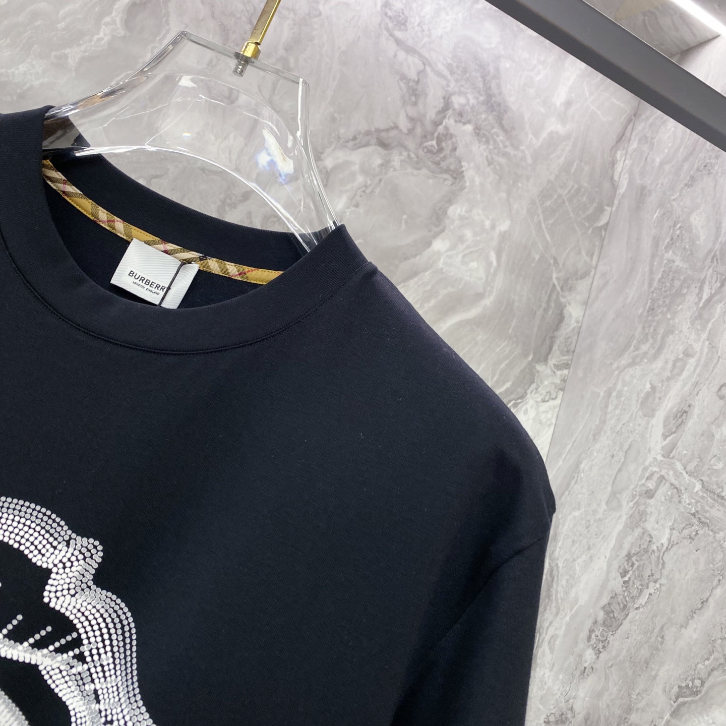 Burberry Basic Clothing Cotton Black S-l-xxl