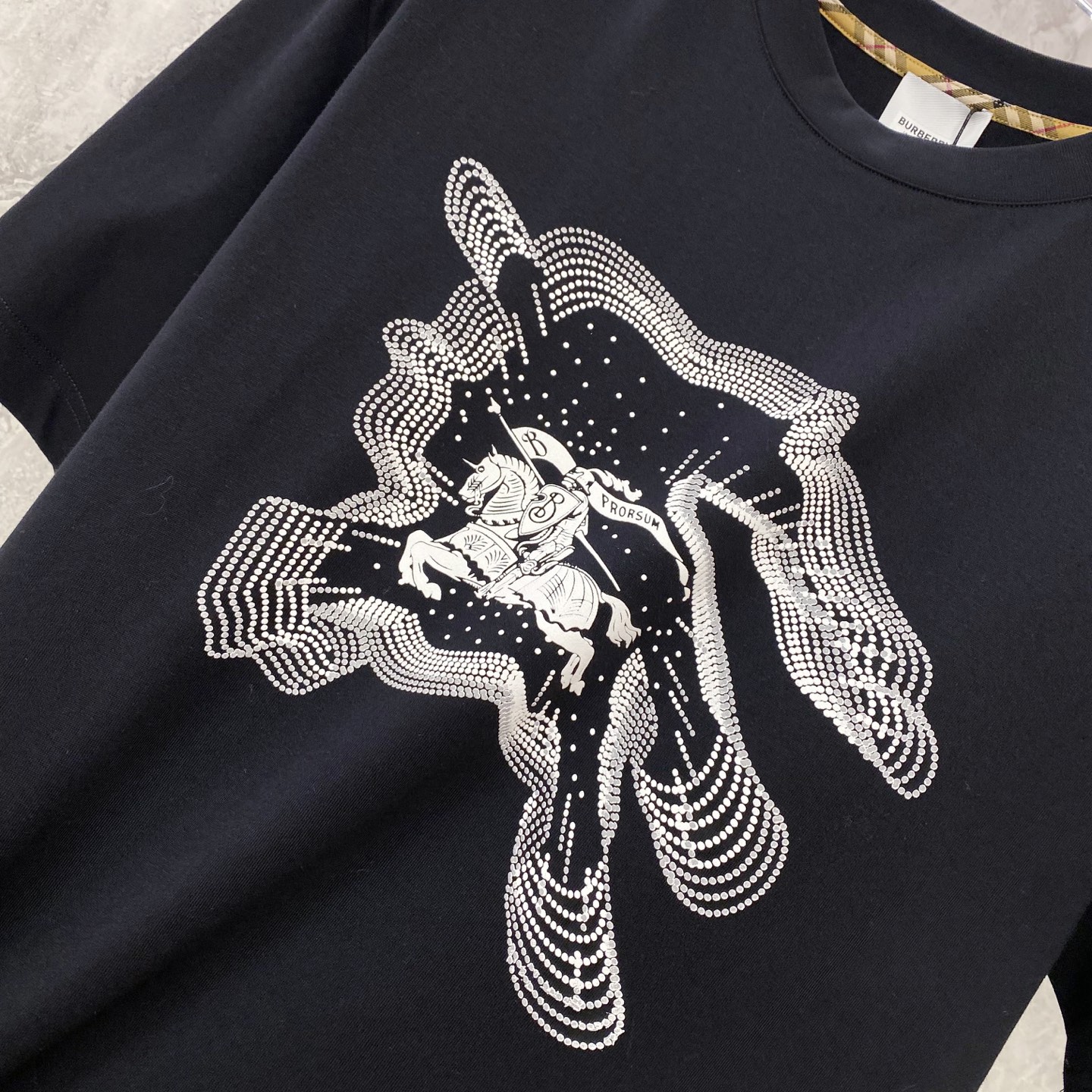 Burberry Basic Clothing Cotton Black S-l-xxl