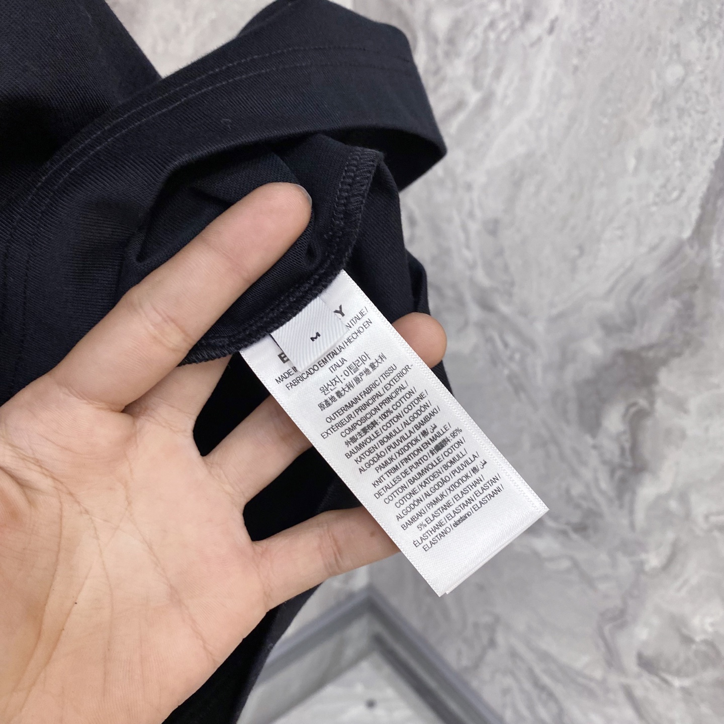 Burberry Basic Clothing Cotton Black S-l-xxl