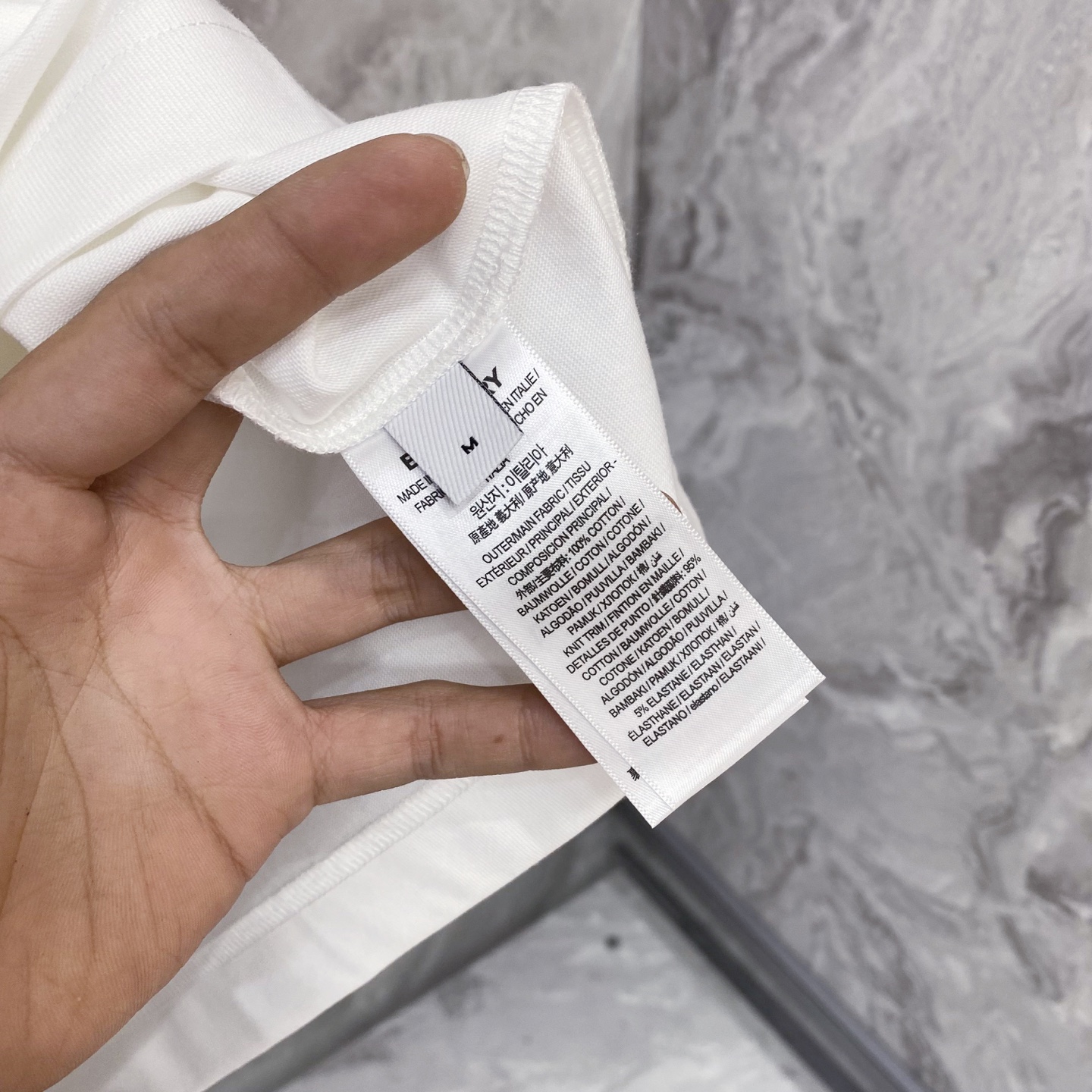 Burberry Basic Clothing Cotton Black S-l-xxl