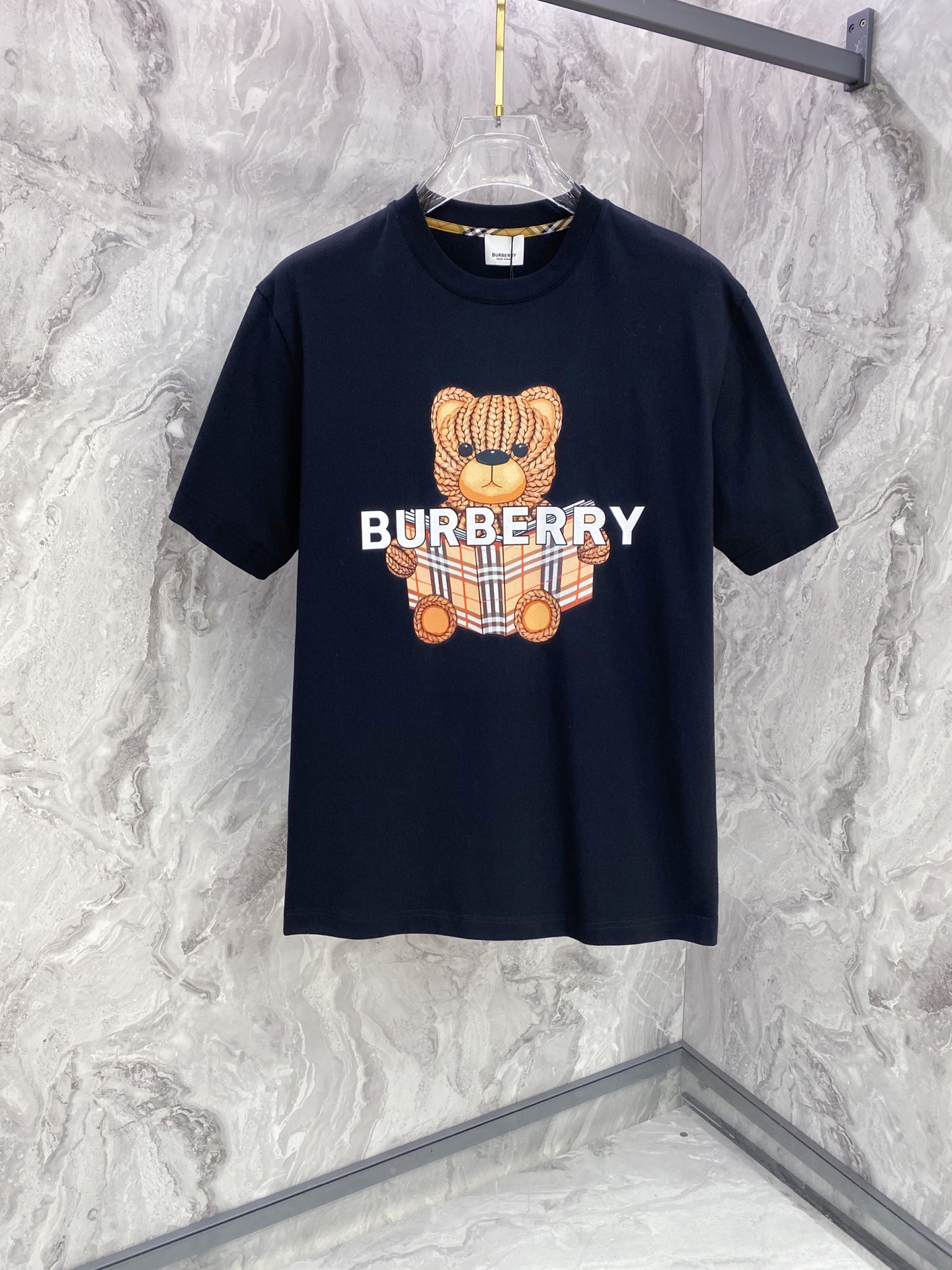 Burberry Basic Clothing Cotton Black S-l-xxl