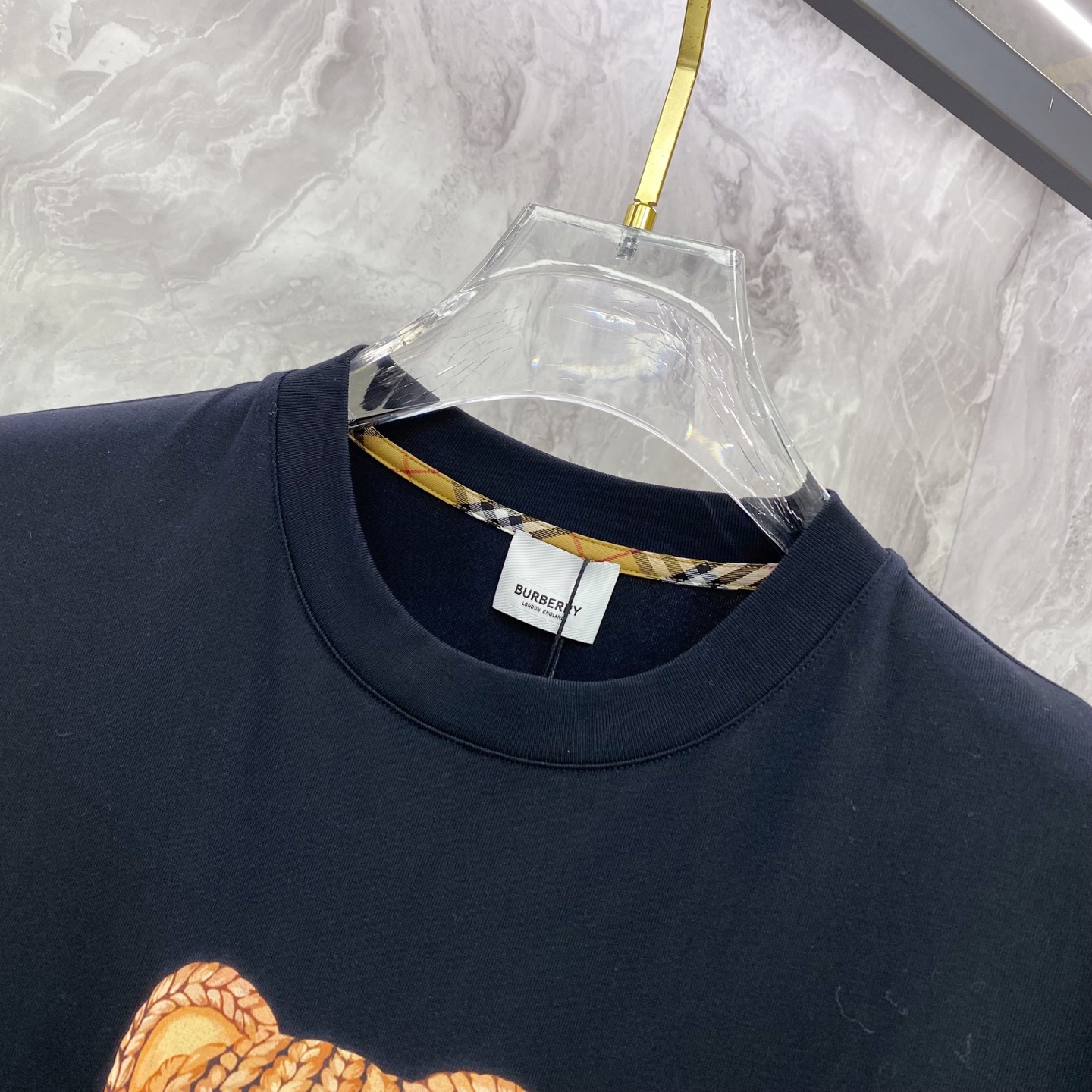 Burberry Basic Clothing Cotton Black S-l-xxl